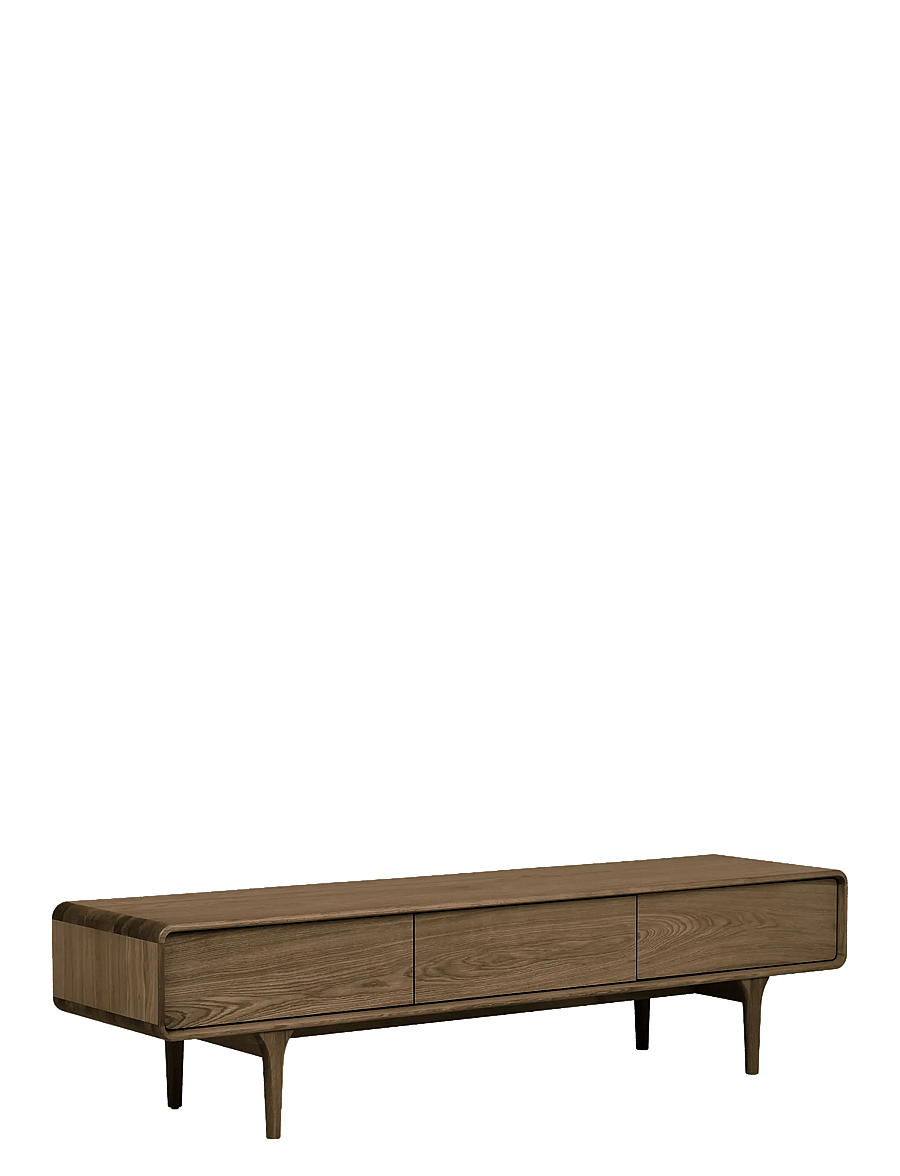 House Nordic - Ada - TV-bench, oak - skabe - dark brown - 2