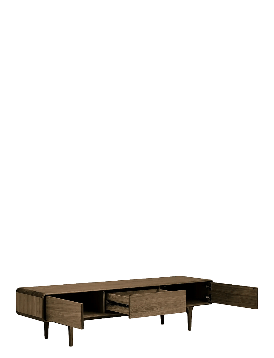 House Nordic - Ada - TV-bench, oak - skabe - dark brown - 3