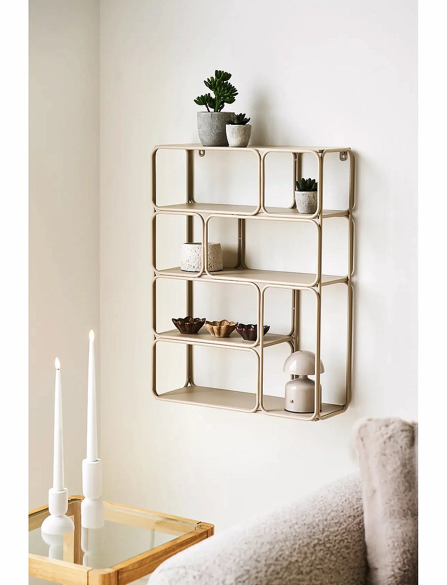 House Nordic - Linde - daiktų laikymo lentynos - beige - 0