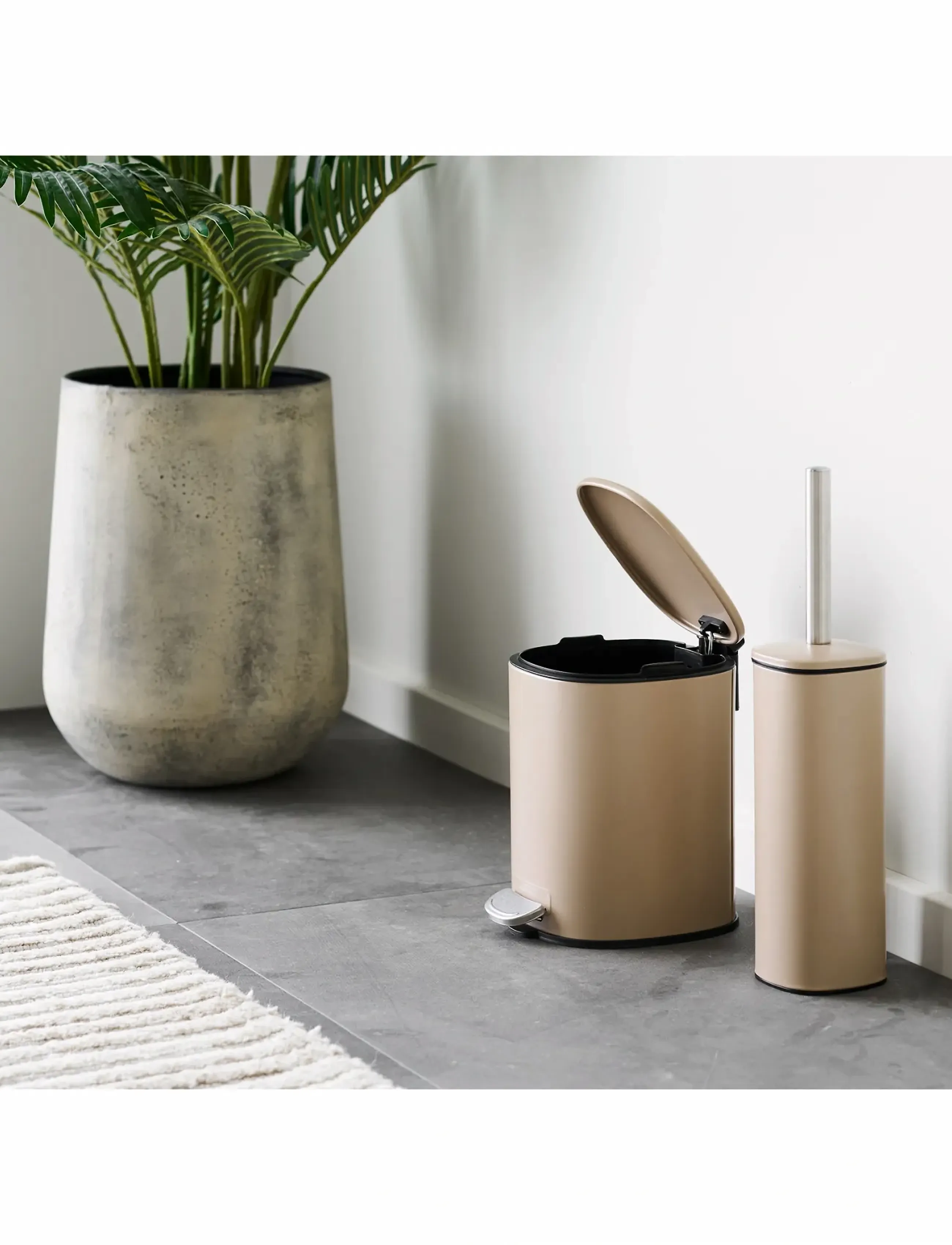 House Nordic Sola, 9X9X39 cm, Beige, Badeværelsesinteriør > Toiletbørster, Unisex