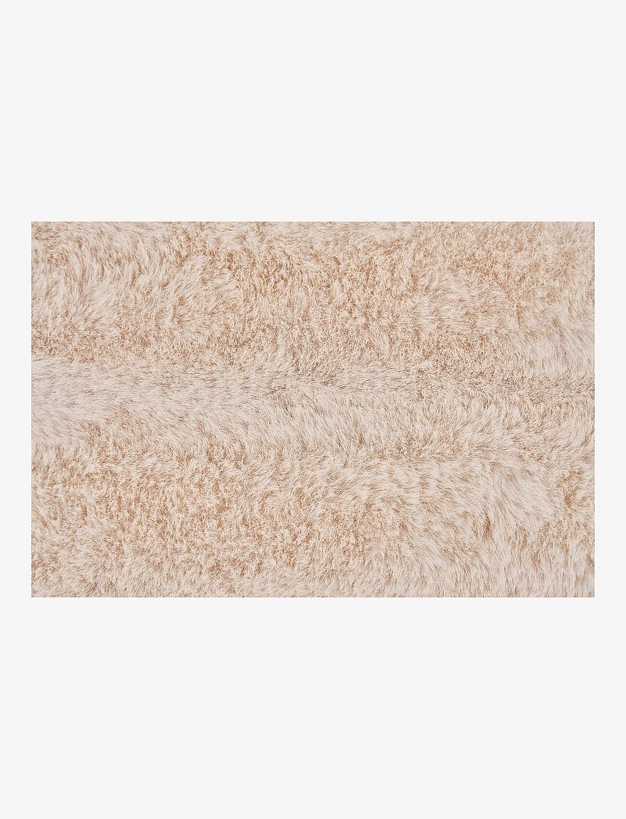 House Nordic - Elin - Blanket - Plaid, artificial fur, white 130x180 cm - decken - white - 2