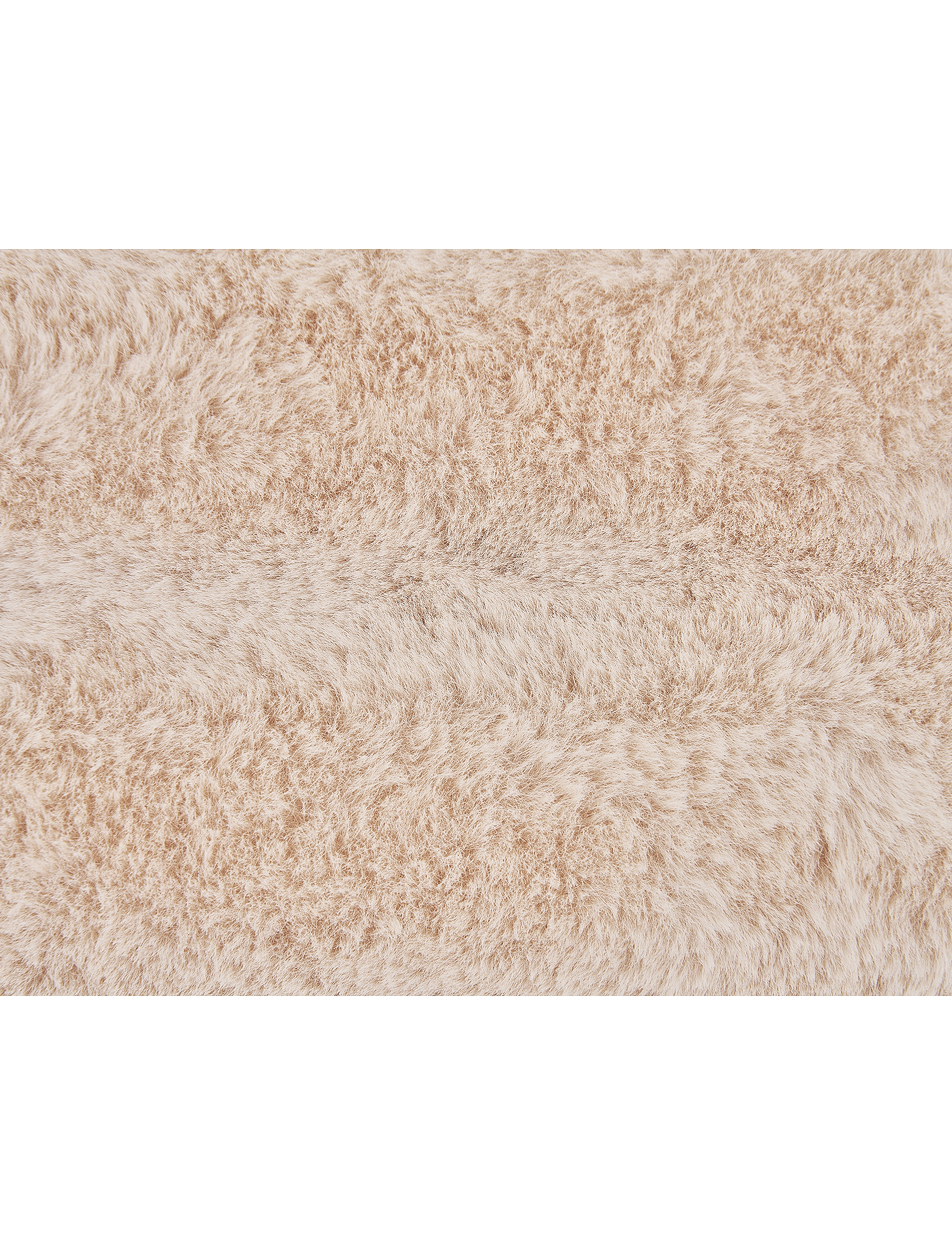 House Nordic Elin Blanket Plaid, Artificial Fur, White 130X180 Cm, cm, Cushions & Blankets, Creme - Blankets Throws, Homeware