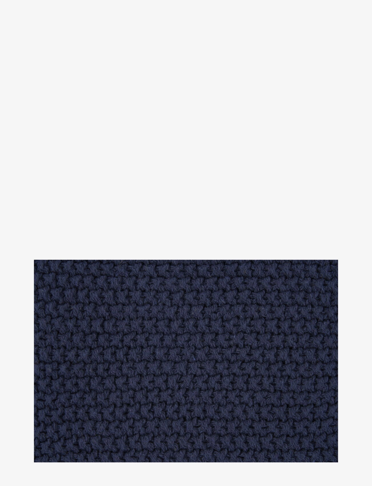 House Nordic - Sira - Blanket - Plaid, cotton, dark blue 130x170 cm - tepper & pledd - dark blue - 2