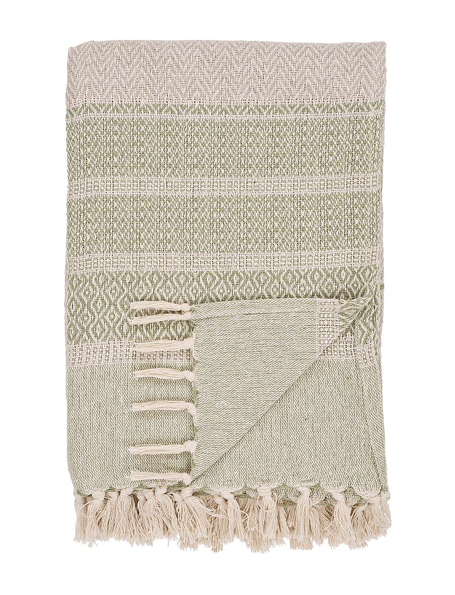 House Nordic - Yva - Plaid, green, 130x180 cm - pleedid - green - 1