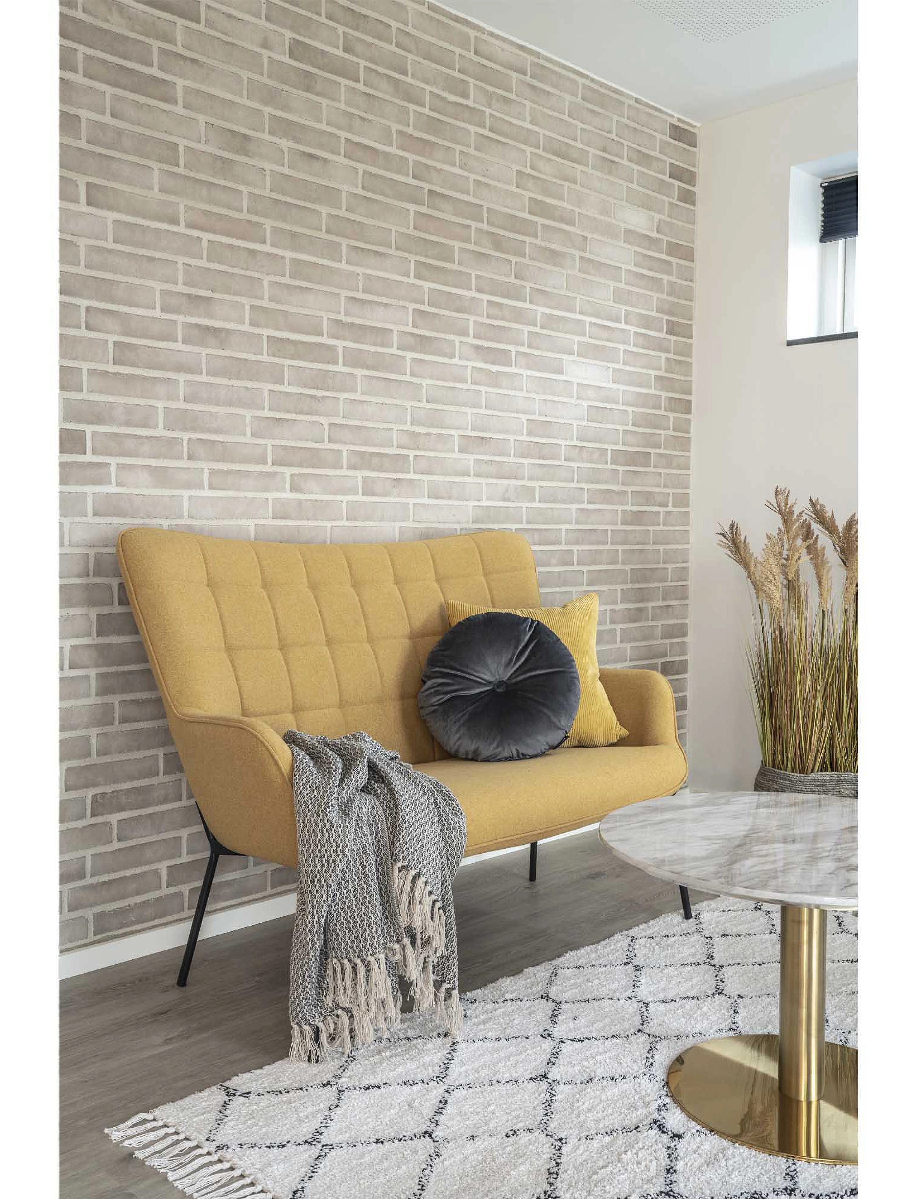House Nordic - Lita - Blanket - Plaid, cotton, dark grey/white, 130x160 cm - outdoor textiles - grey - 3