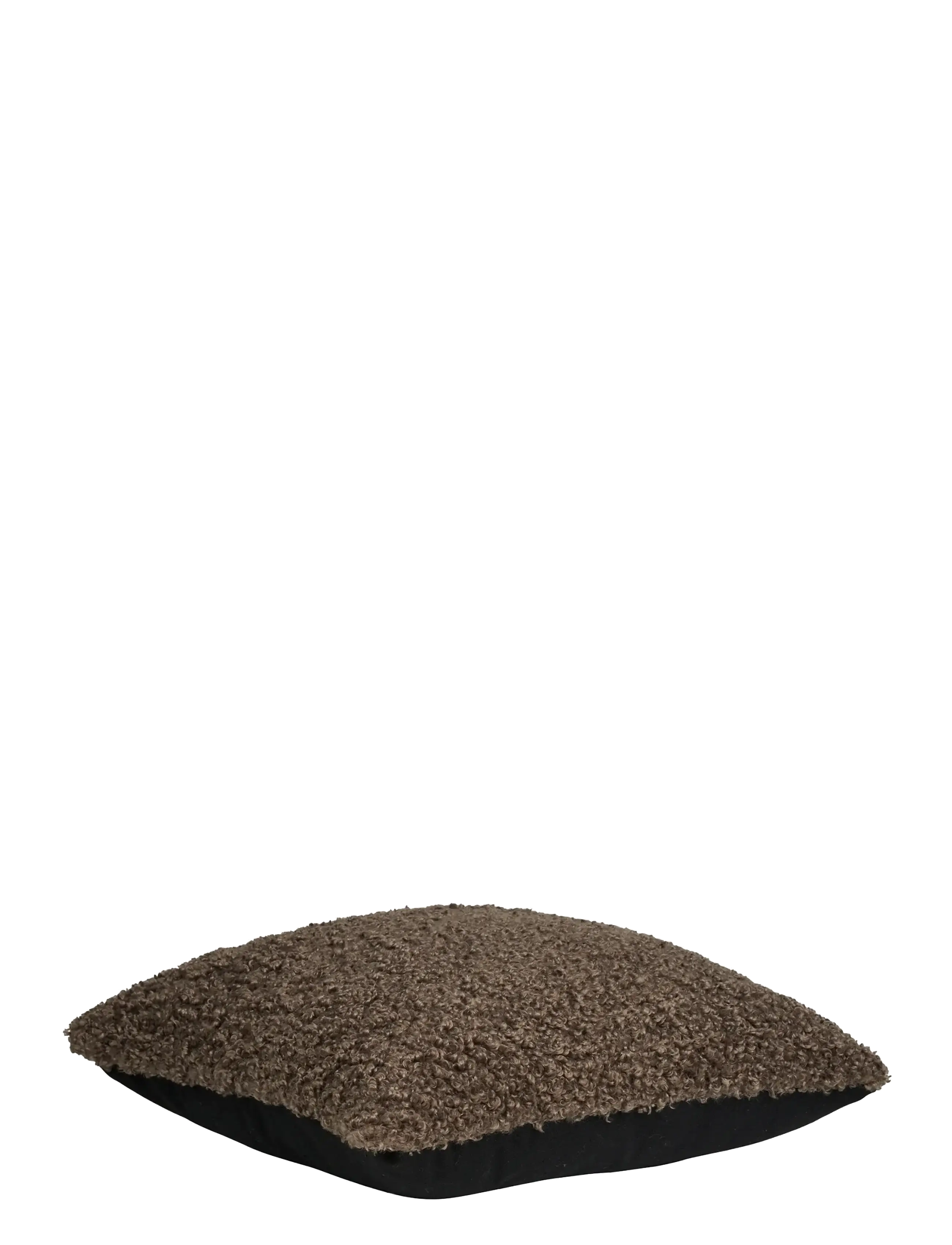 House Nordic - Juni - Cushion, bouclé, dark grey, 45x45 cm - pyntepuder - dark grey - 2