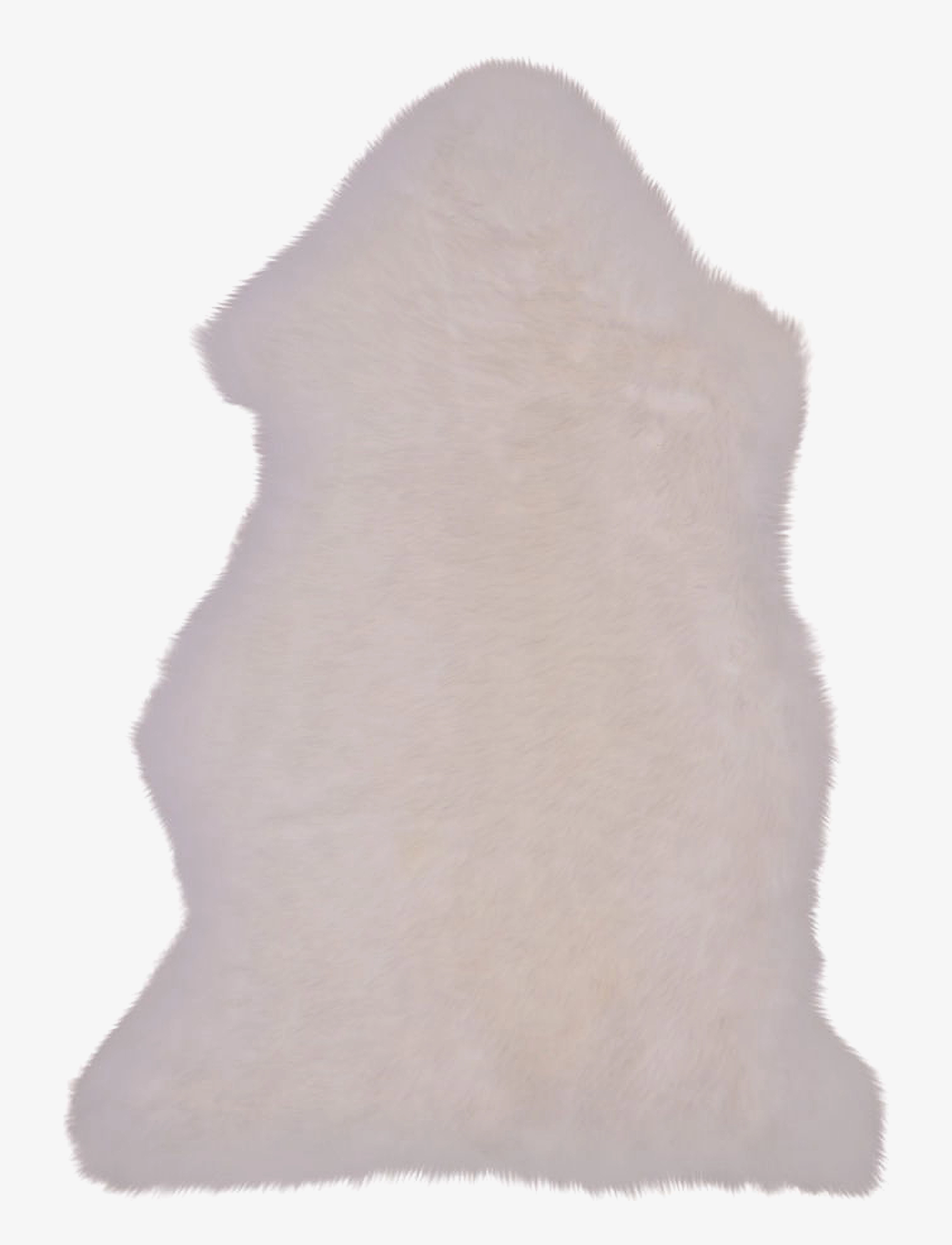 House Nordic Disa Lambskin, Ivory, Real Lambskin, 50X85 Cm, Tæppe, Hvid, Str: 5X50X85CM