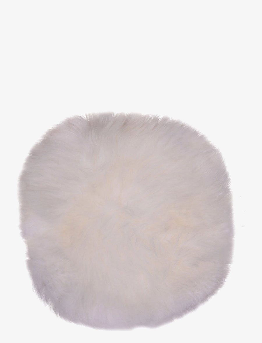 House Nordic - Disa - Lambskin seat, ivory, real lambskin, Ø35 cm - tooli padi - ivory - 1