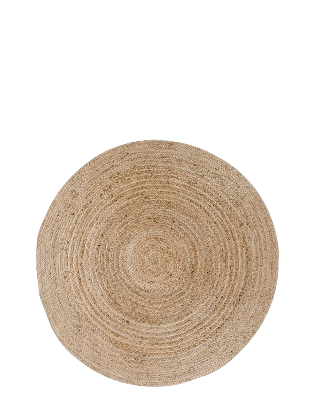House Nordic - Rina - Rug, braided jute, nature ø90 cm - lowest prices - natural - 1