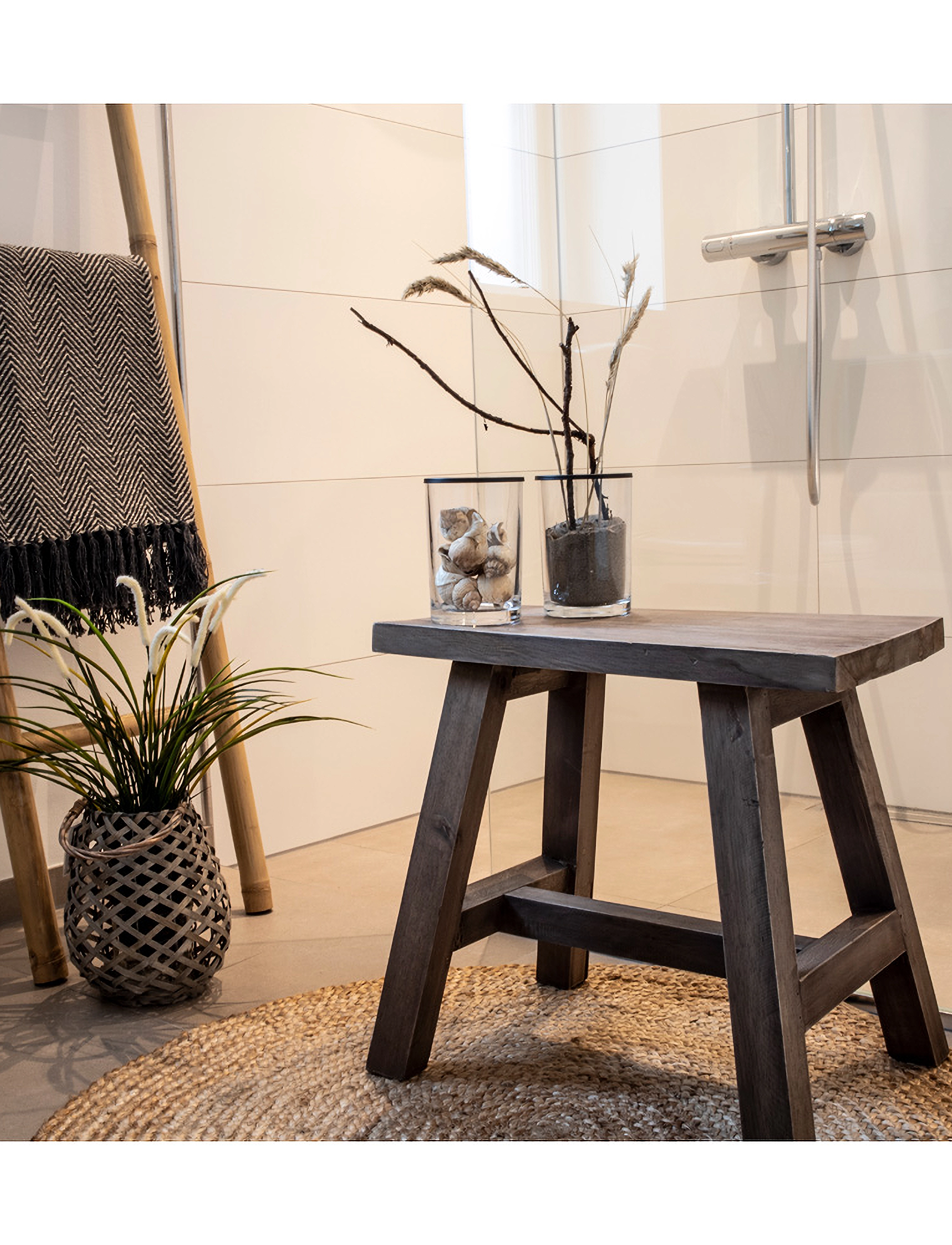 House Nordic - Rina - Rug, braided jute, nature ø90 cm - bomullsmattor & trasmattor - natural - 5