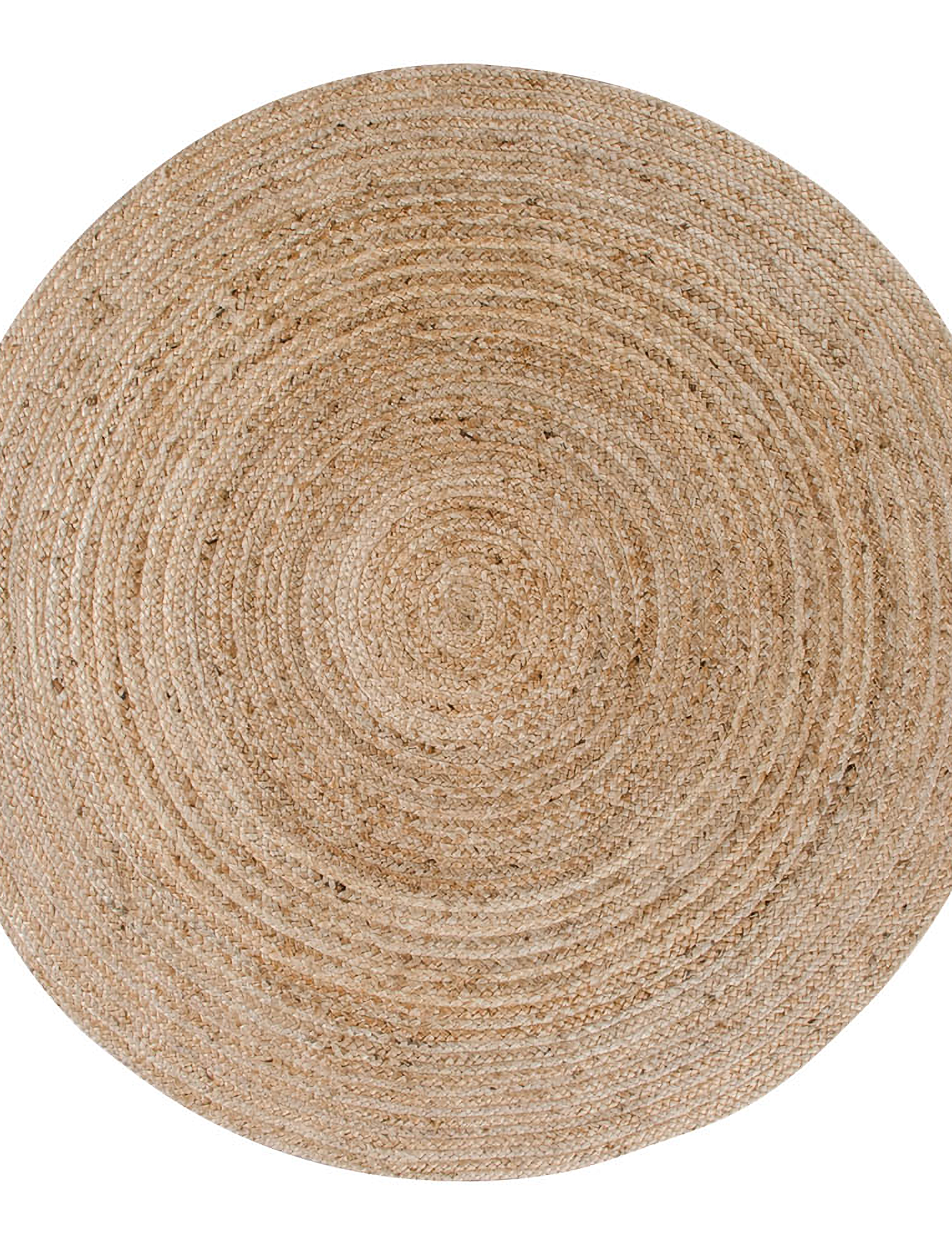 House Nordic - Rina - Rug, braided jute, nature ø180 cm - bomullstepper & filleryer - natural - 2