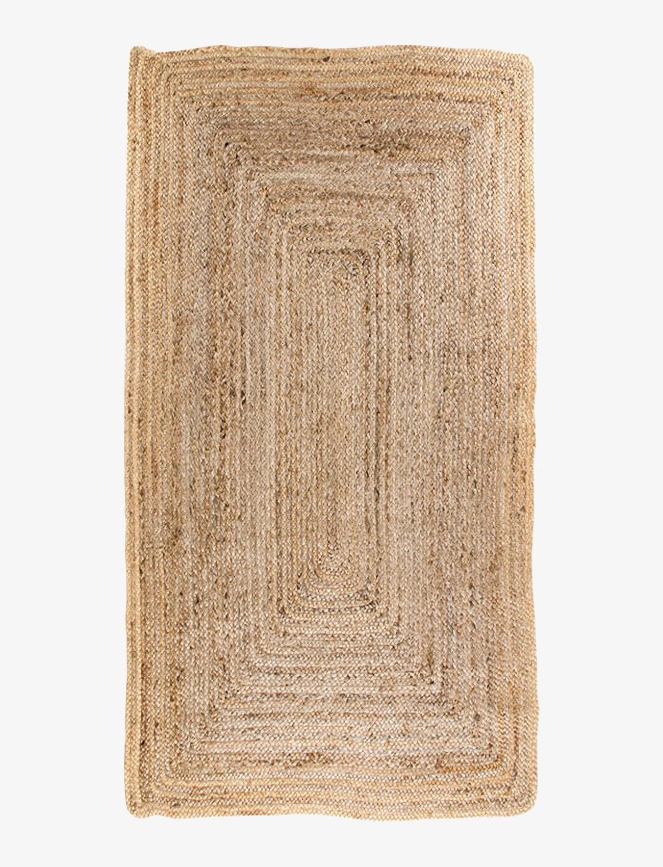House Nordic Rina - Rug, Braided Jute, Nature 65X135 cm, 1X65X135 cm, Tæpper Og Tæpper > Andre Tæpper, Unisex