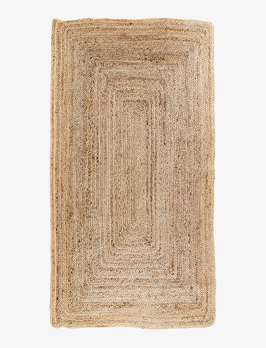 House Nordic - Rina - Rug, braided jute, nature 65x135 cm - andere teppiche - natural - 0