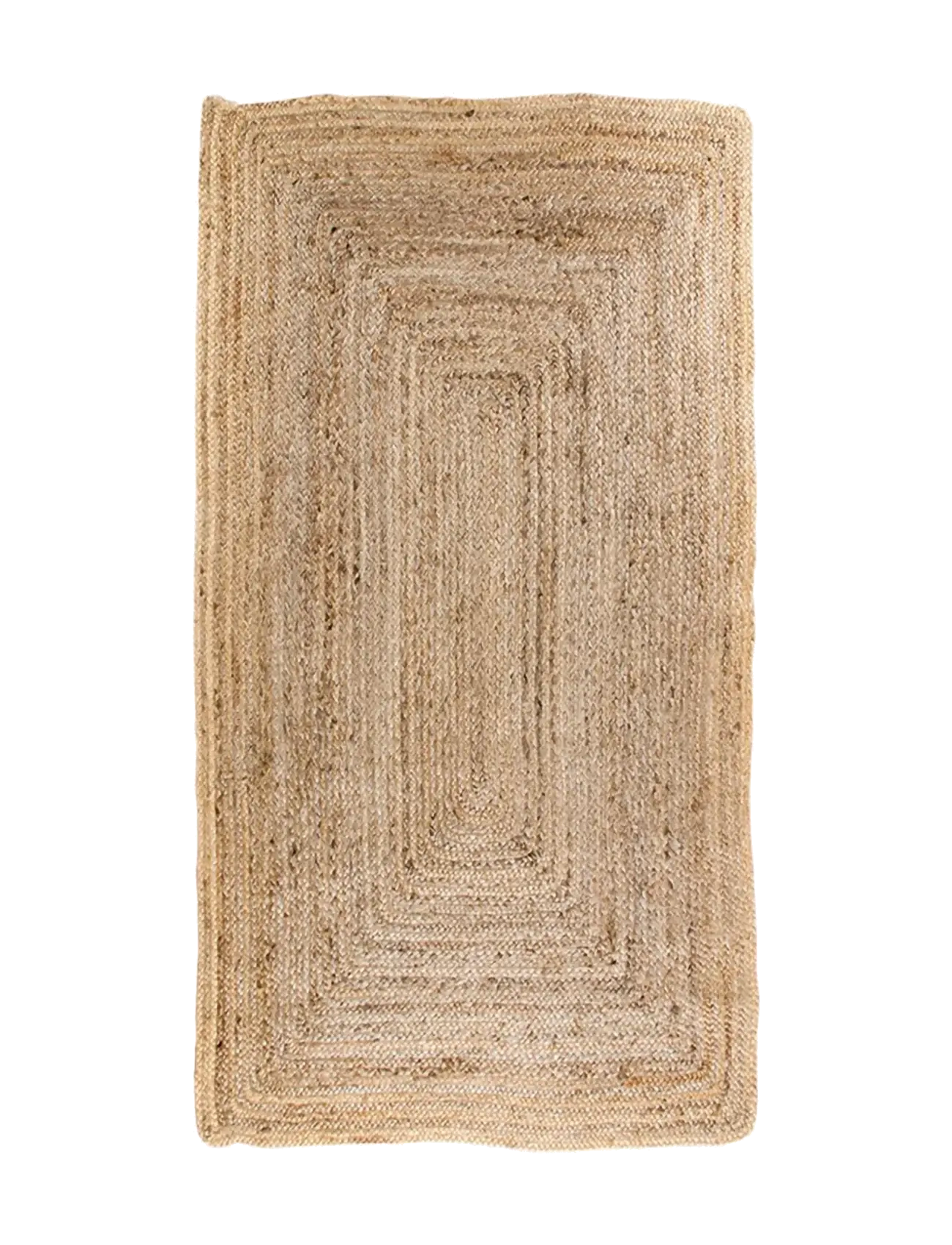 House Nordic - Rina - Rug, braided jute, nature 65x135 cm - die niedrigsten preise - natural - 1