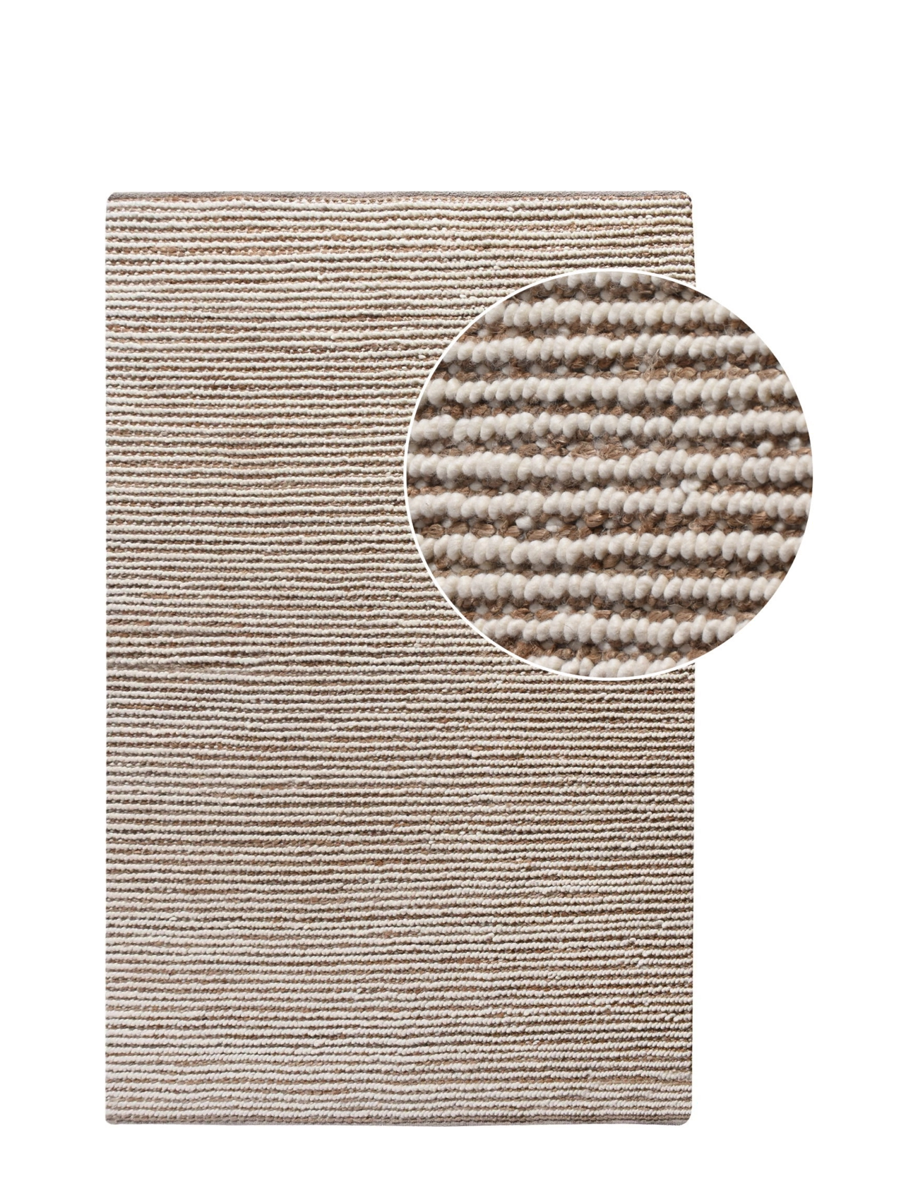 House Nordic Rug - Tæpper - NATURE / IVORY / beige