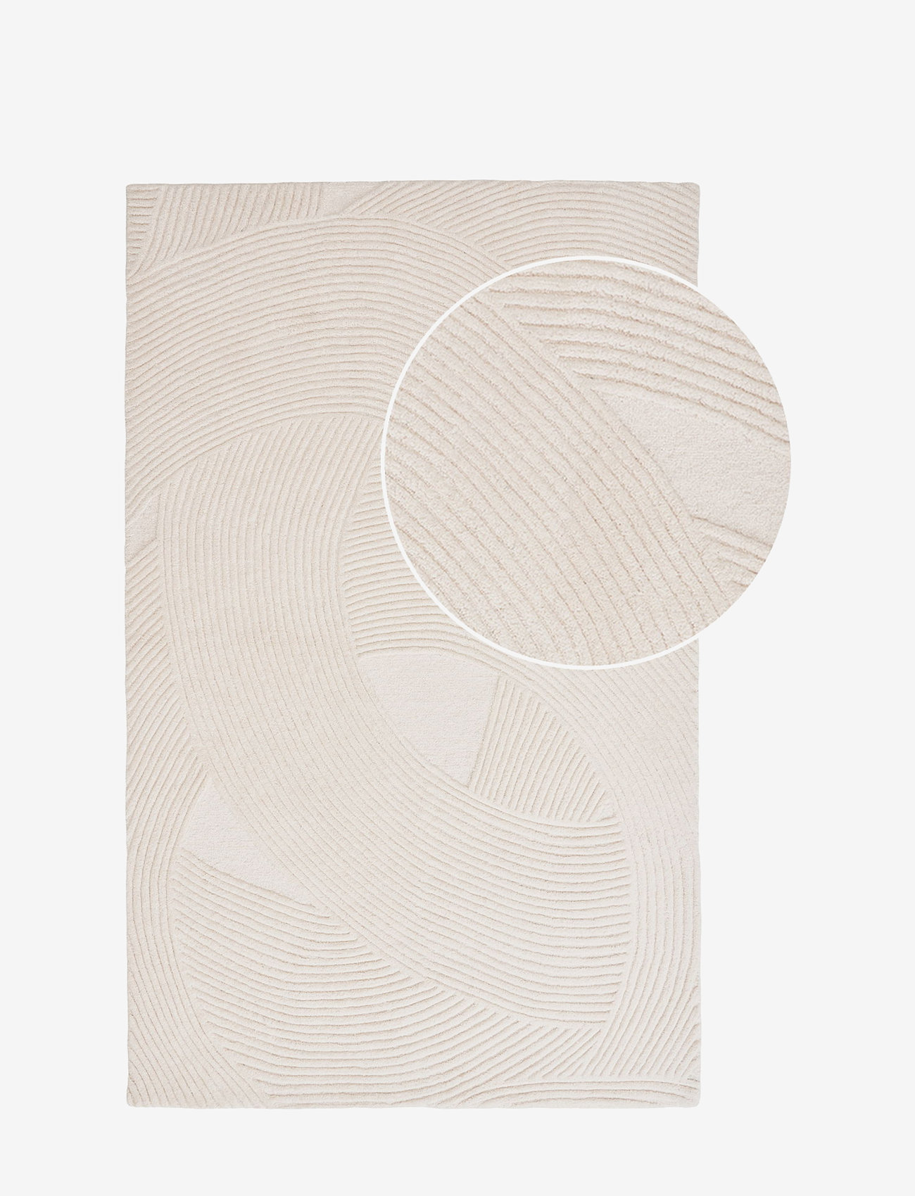 House Nordic - Vibe - Rug, hand tufted, ivory 160x230 cm - tapis en laine - ivory - 1