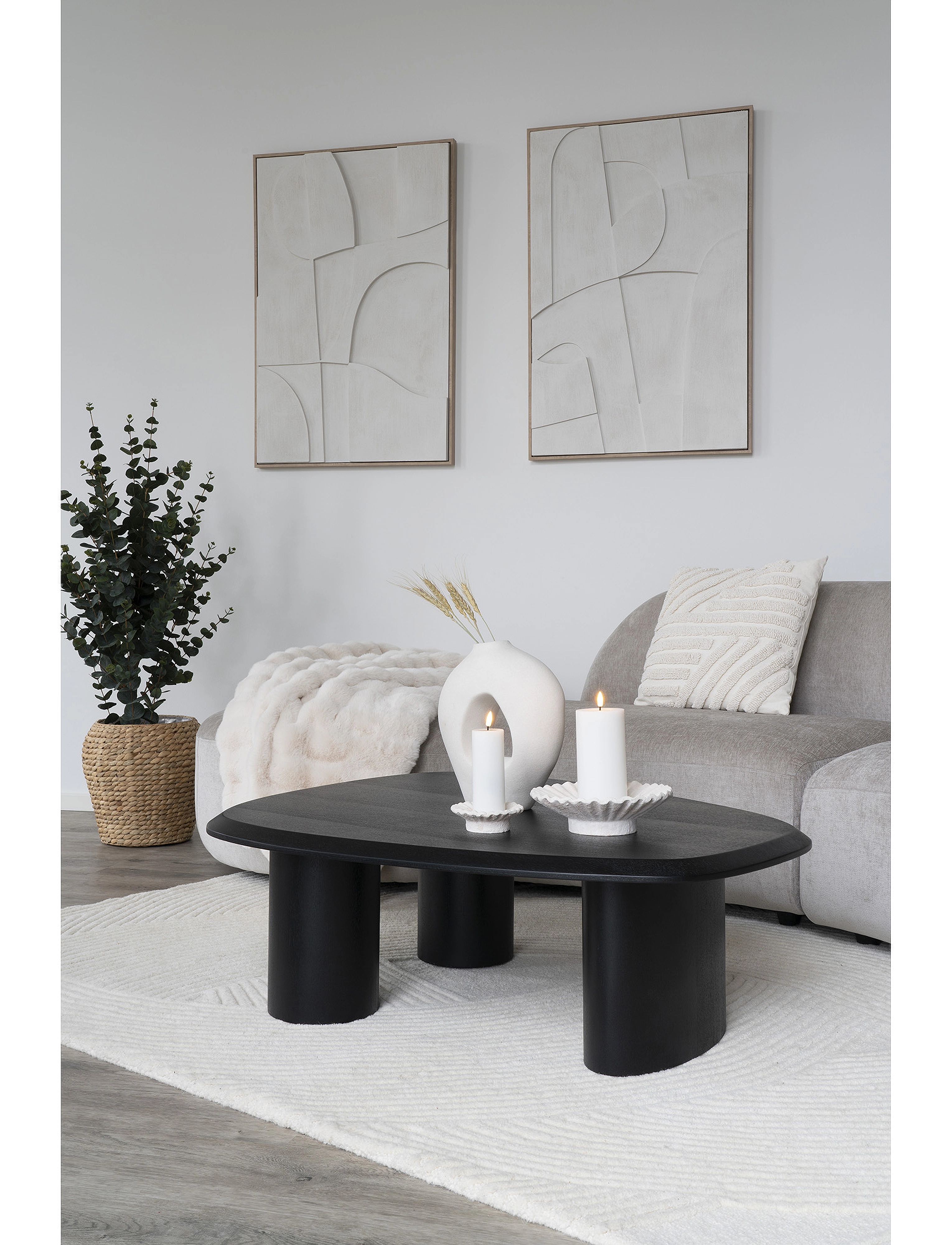 House Nordic - Vibe - Rug, hand tufted, ivory 160x230 cm - ulltepper - ivory - 5