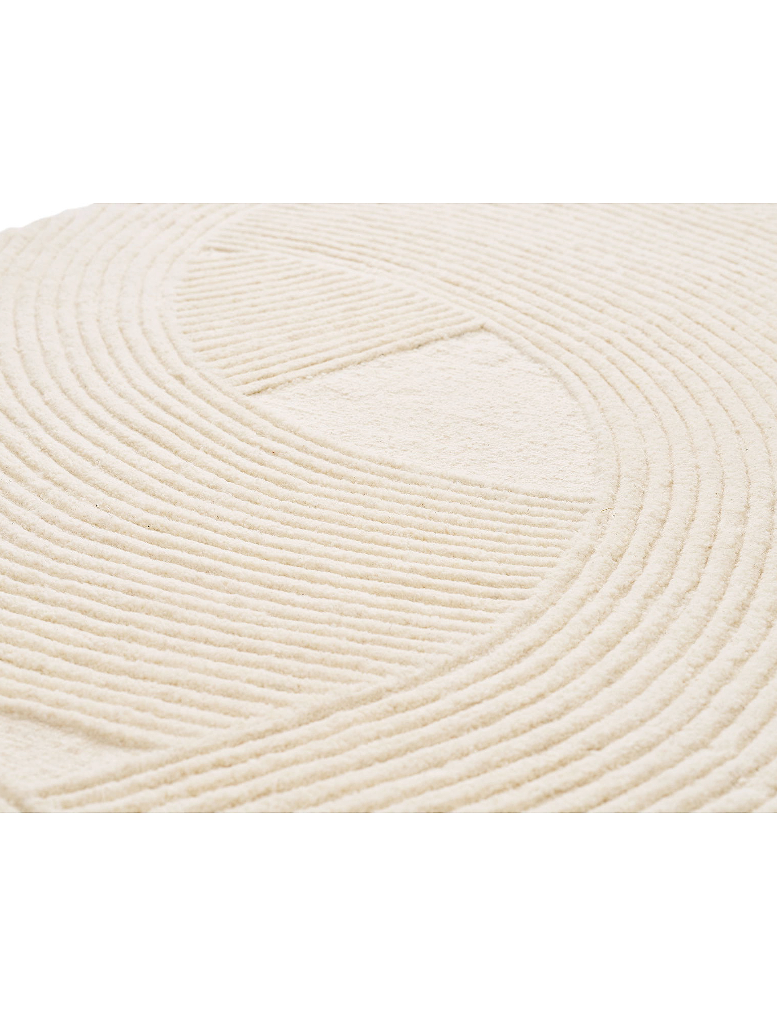 House Nordic - Vibe - Rug, hand tufted, ivory 160x230 cm - uldtæpper - ivory - 1