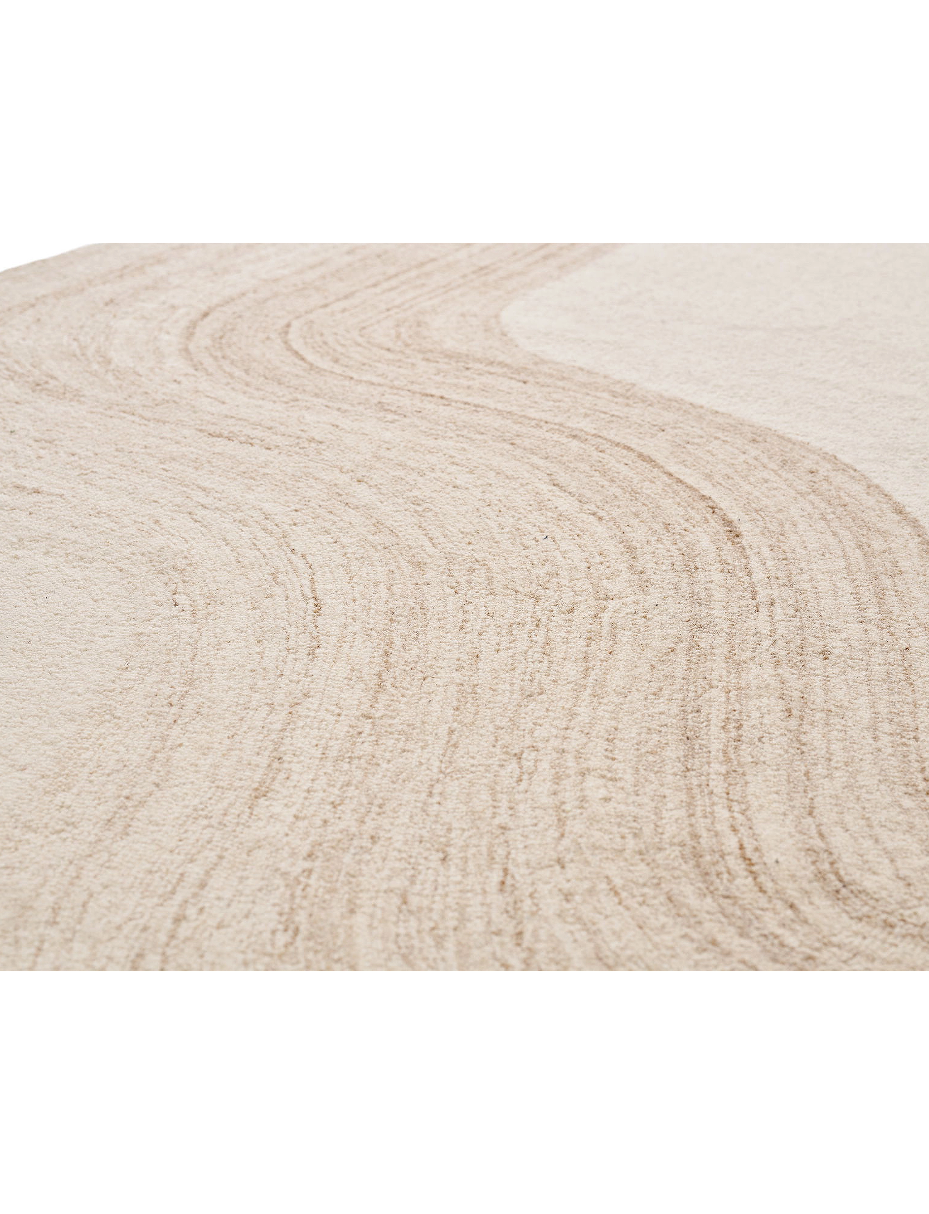 House Nordic - Trine - Rug, hand tufted, light brown/ivory 160x230 cm - light brown / ivory - 1