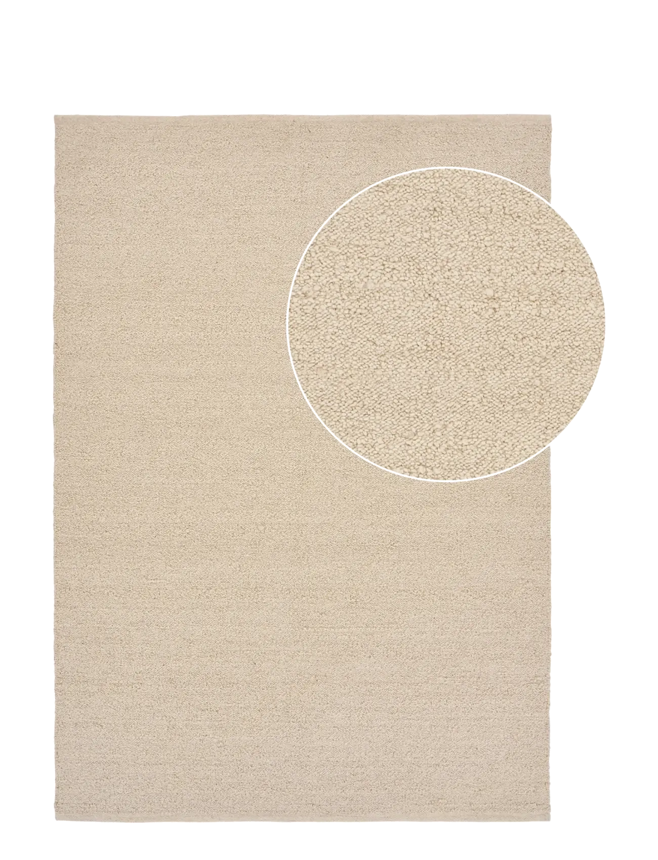 House Nordic Bente - Rug, handwoven - Julegaver - BEIGE / beige
