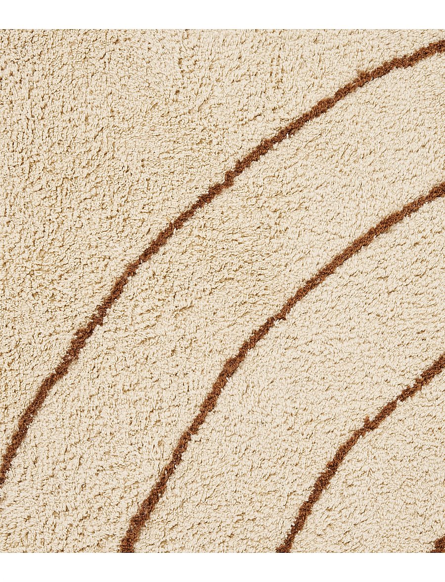 House Nordic - Kaja - Rug, cotton with print, beige - baumwollteppiche & flickenteppich - beige - 5