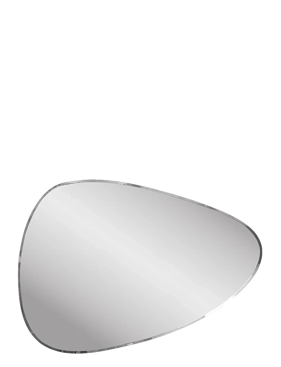 House Nordic - Moa - Wall mirror, organic shape, facet, 70x100 cm - seinapeeglid - clear - 2