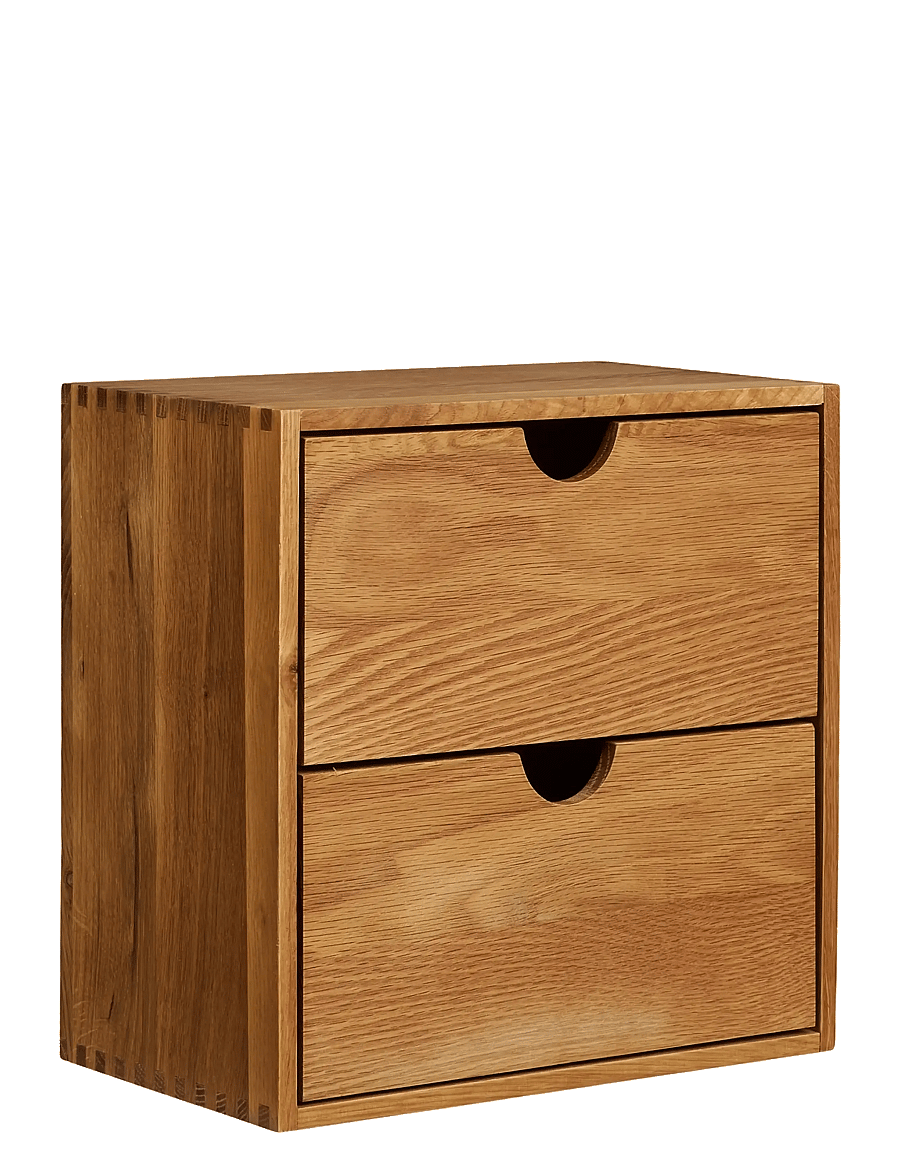 House Nordic - Nanna - Wall shelf with door - hoiustamine ja riiulid - natural - 1
