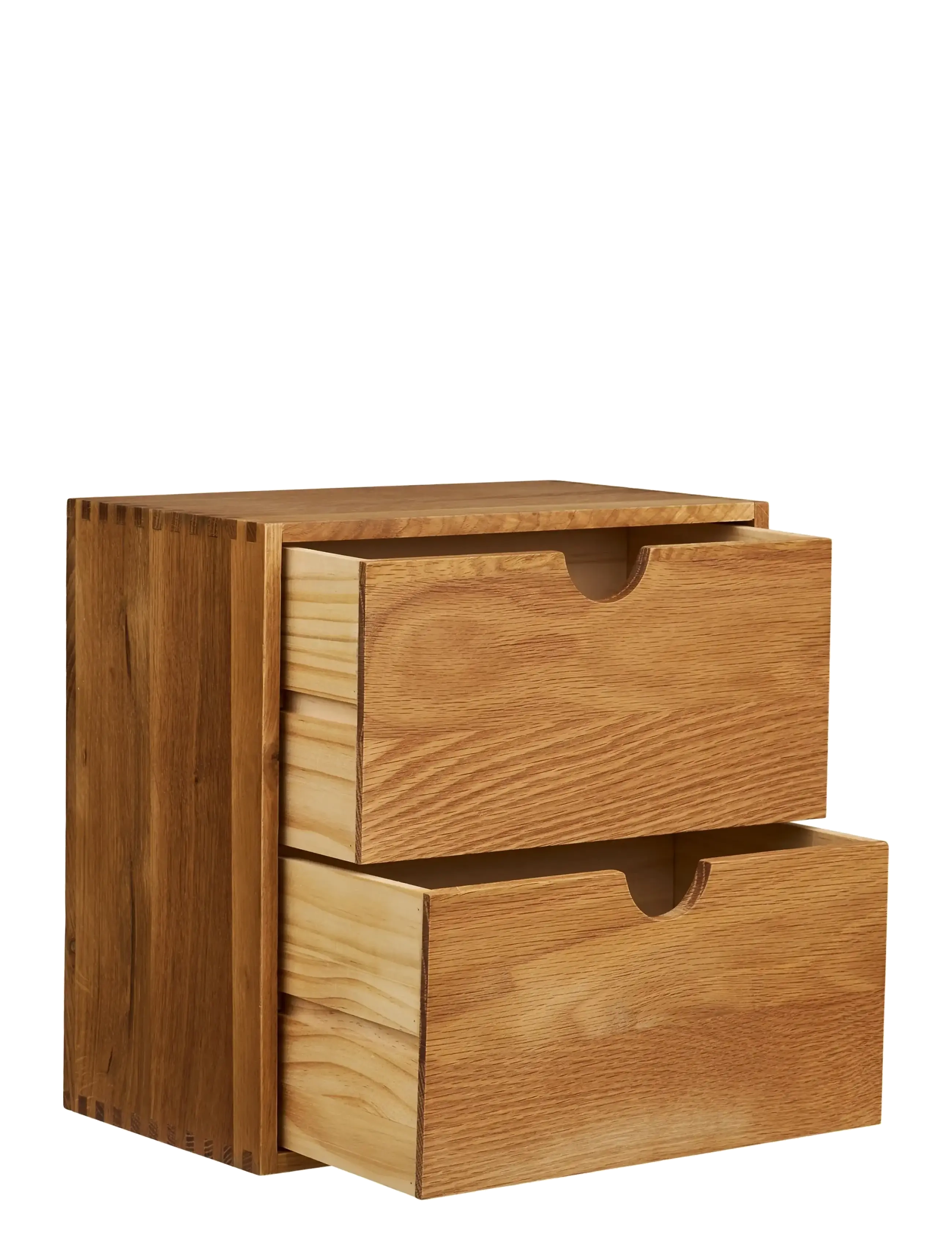 House Nordic - Nanna - Wall shelf with door, oak, 18x30x30 cm - etagères et rangements - natural - 2