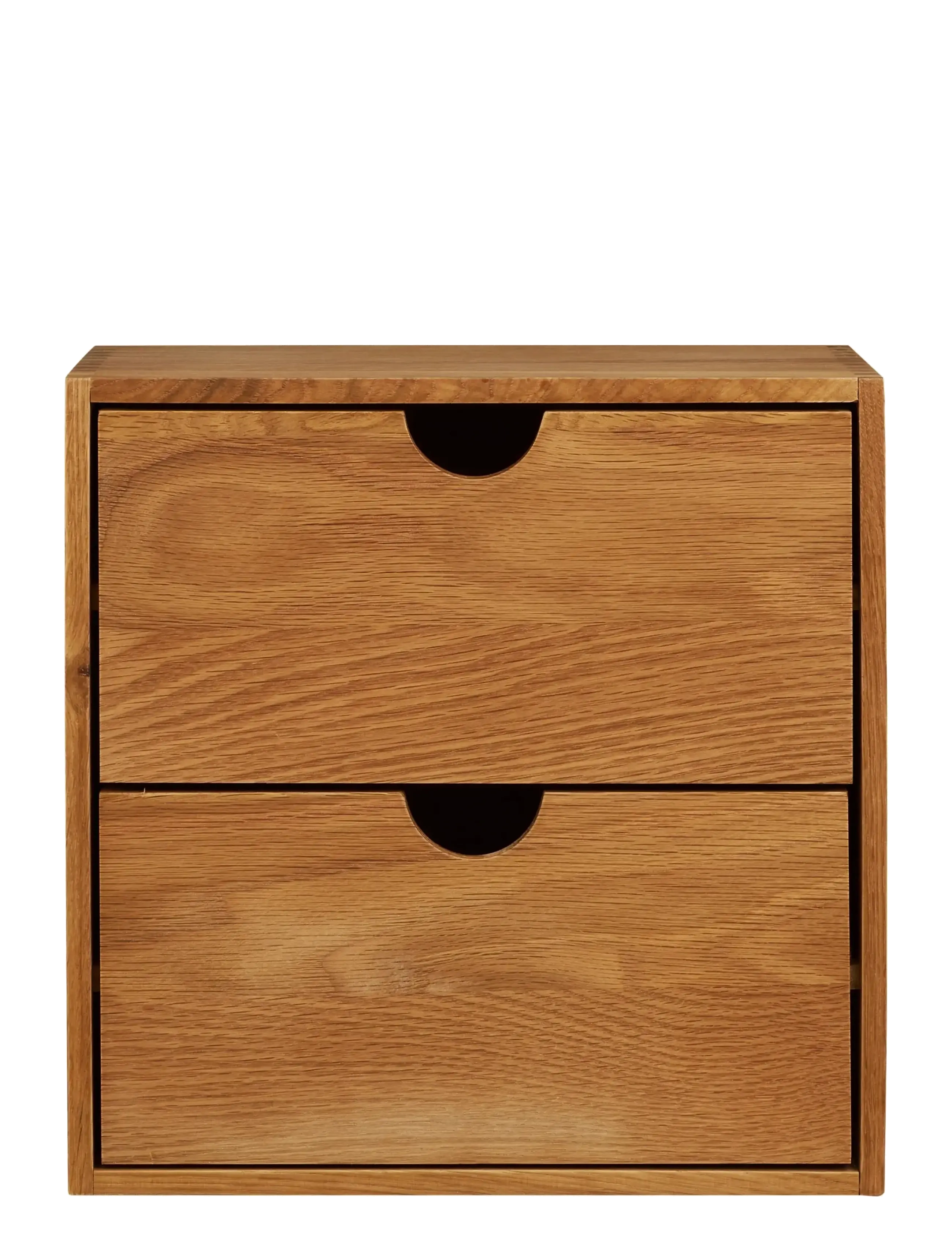 House Nordic - Nanna - Wall shelf with door, oak, 18x30x30 cm - etagères et rangements - natural - 3