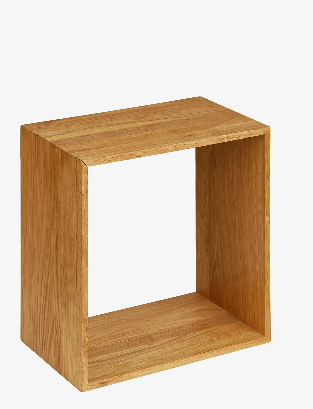 House Nordic - Magna - Wall shelf, oak, natural, 30x18x30 cm - shop by price - natural - 0