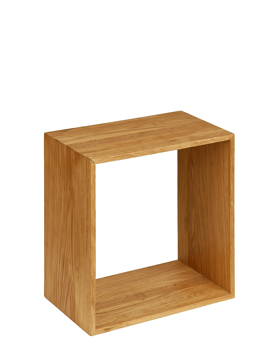 House Nordic - Magna - Wall shelf, oak, natural, 30x18x30 cm - etagères et rangements - natural - 1