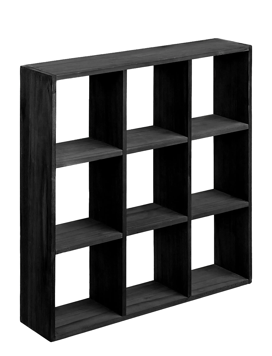 House Nordic - Mille - Wall shelf, pine wood - hoiustamine ja riiulid - black - 1