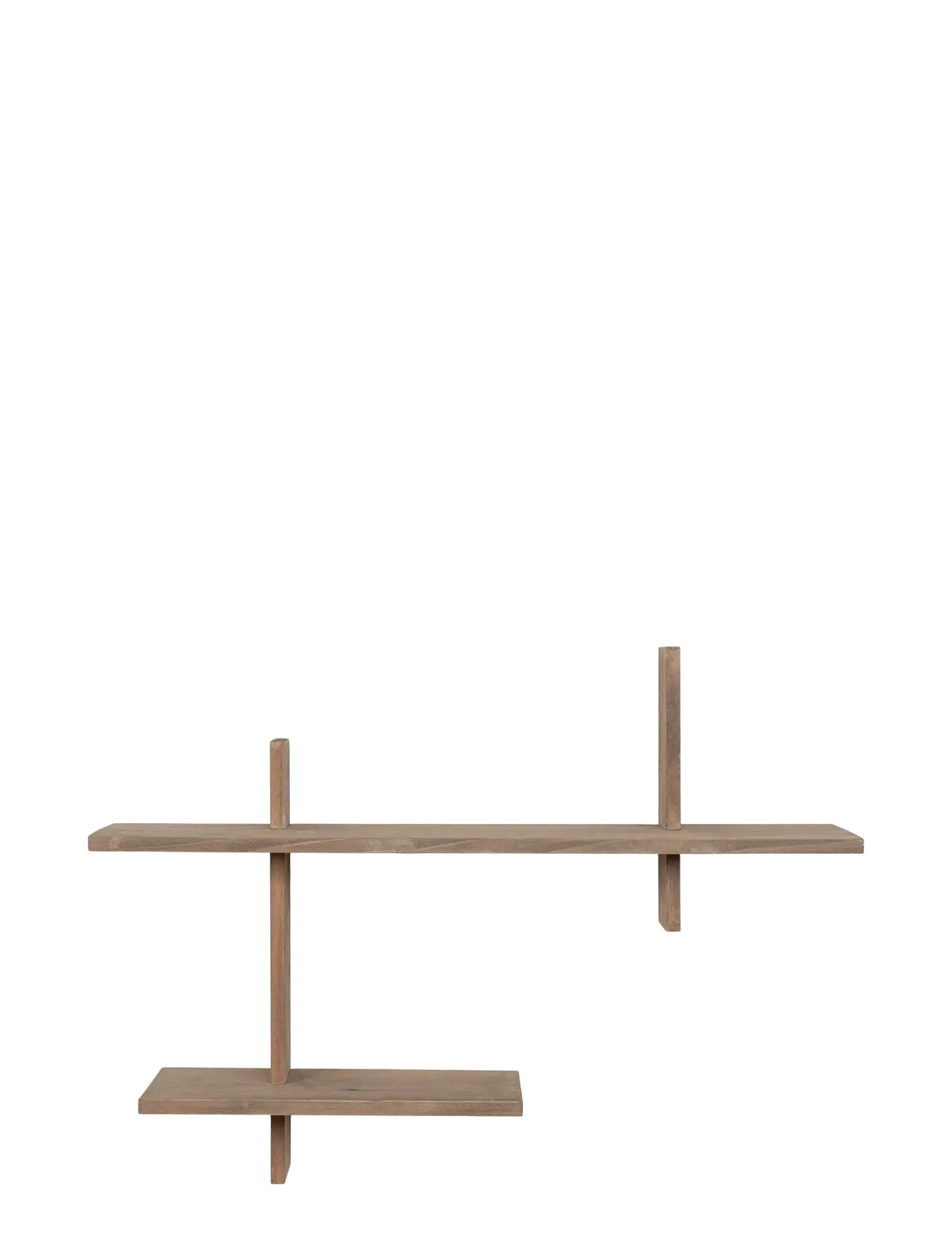 House Nordic Espoo Wall shelf, pinewood, 60x15x44 cm - View all - NATURAL / natural