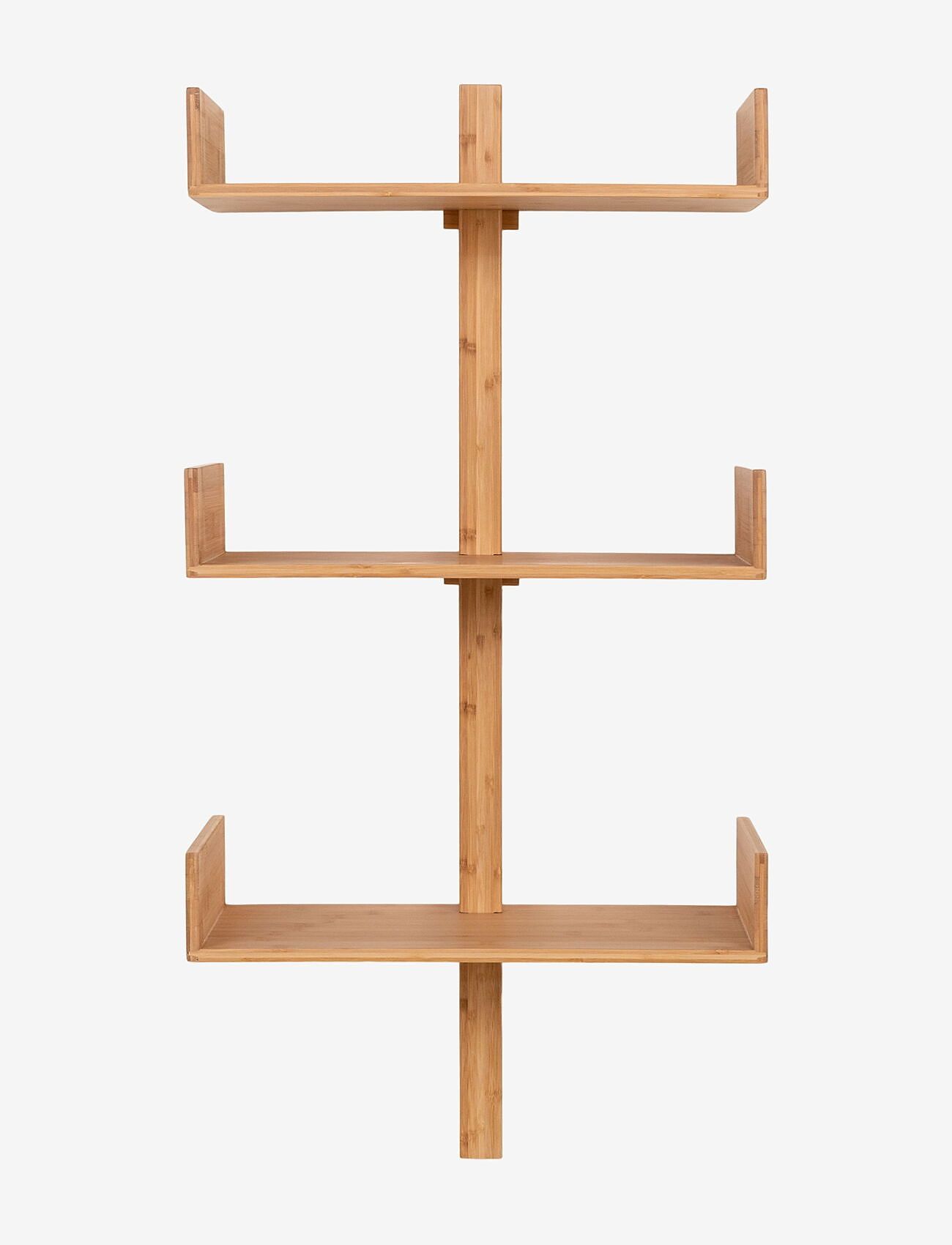House Nordic Mivi - Wall shelf, bamboo, natural 50x102 cm - Erbjudanden - NATURAL / natural