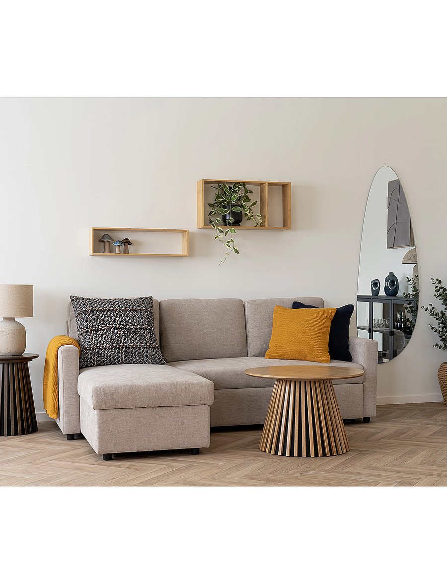 House Nordic - Mira - Wall shelf, bamboo, natural - hoiustamine ja riiulid - natural - 3