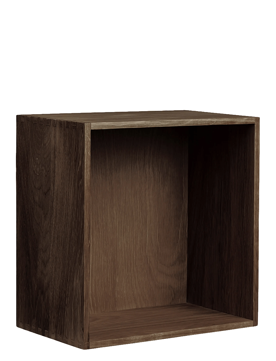 House Nordic - Nanna - Wall shelf, oak - hoiustamine ja riiulid - dark brown - 1