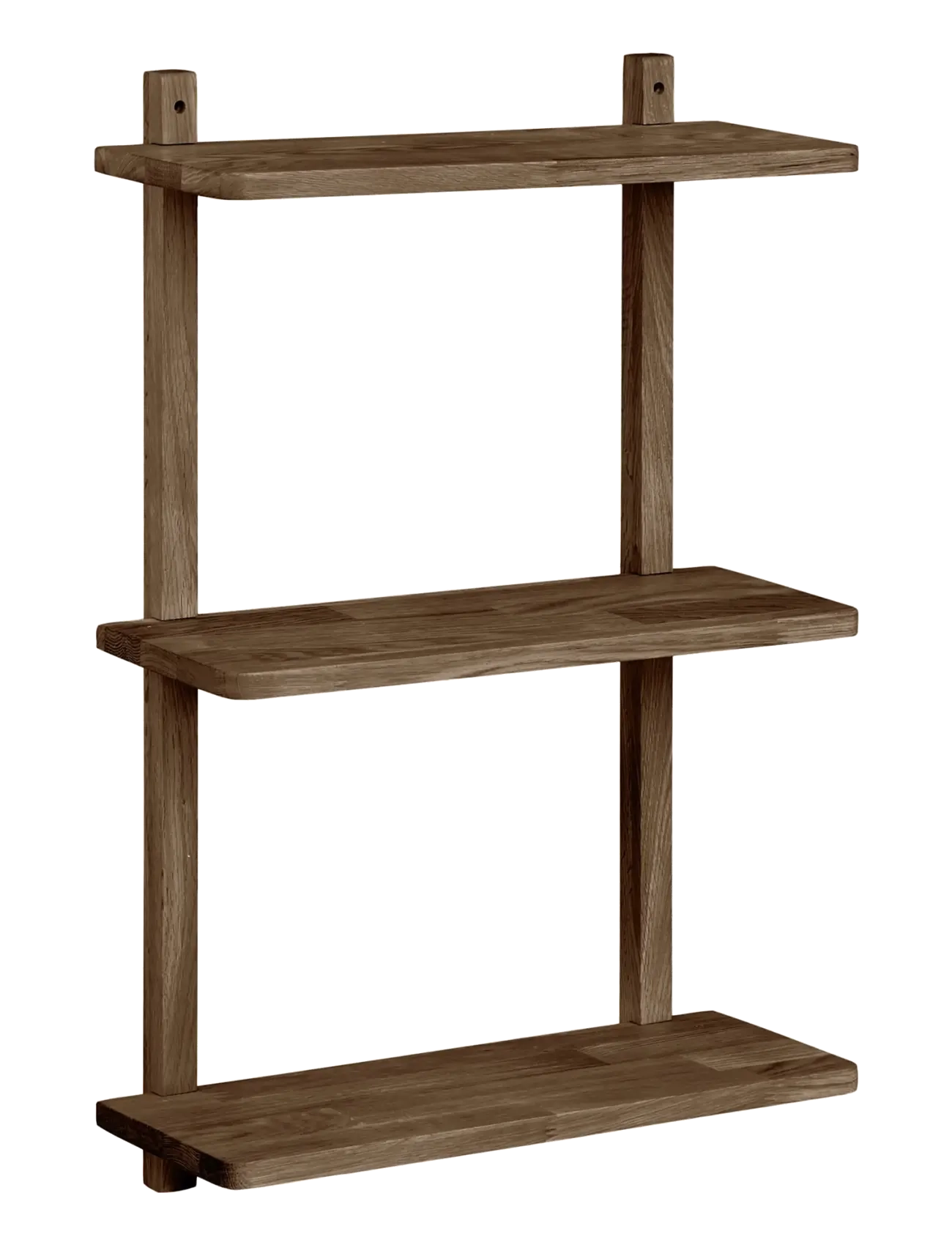 House Nordic Nanna - Wall shelf, oak - Baldai - DARK BROWN / brown