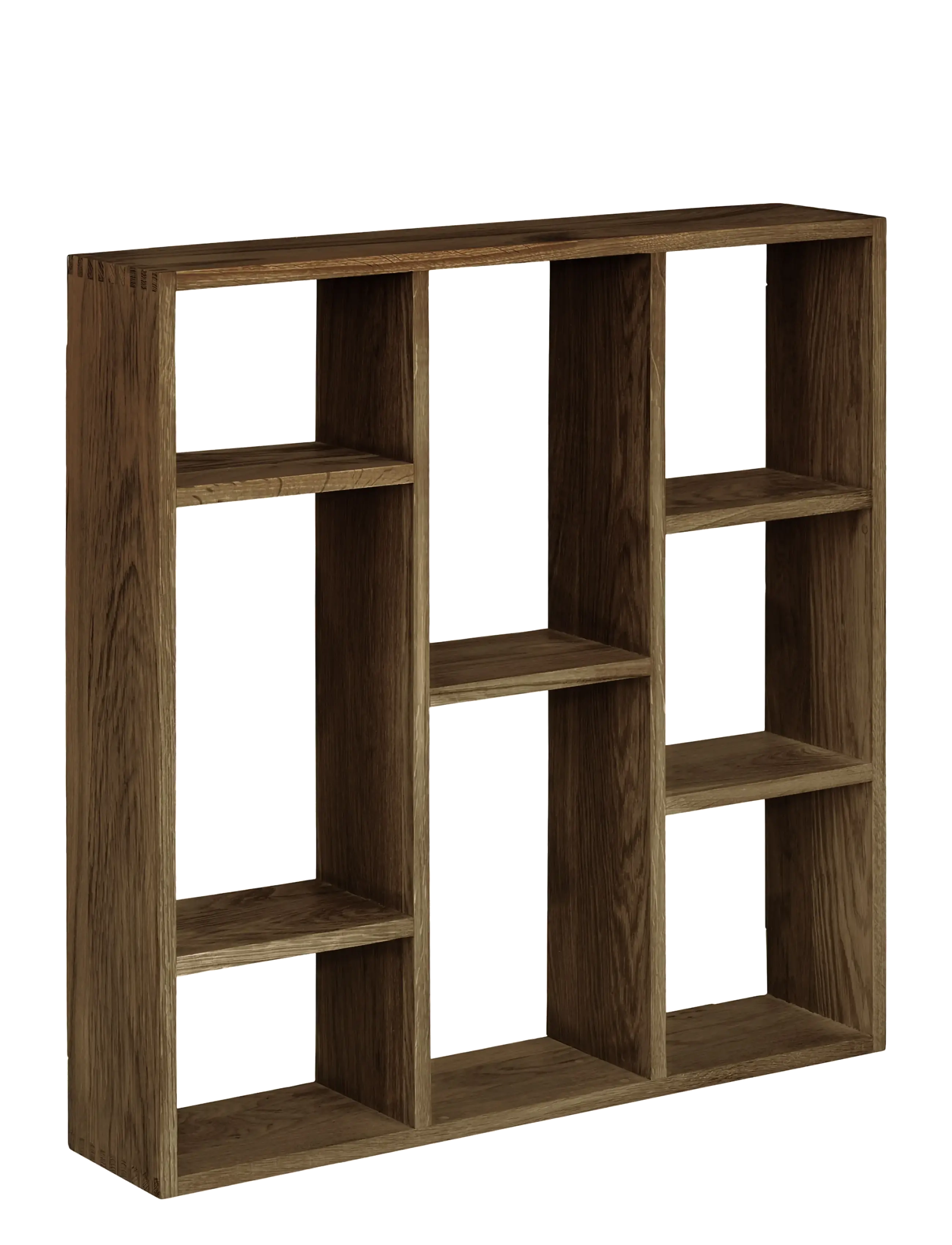 House Nordic Nanna - Wall shelf, oak - Baldai - DARK BROWN / brown