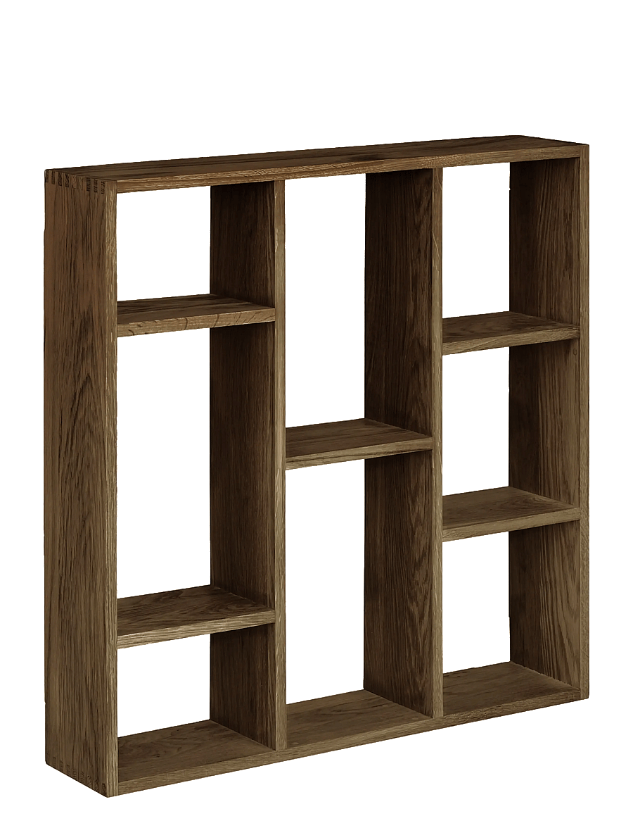 House Nordic - Nanna - Wall shelf, oak - hoiustamine ja riiulid - dark brown - 1