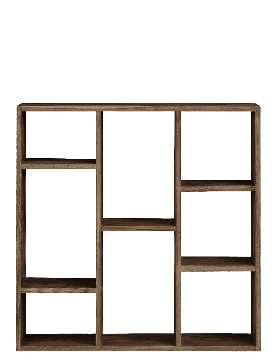 House Nordic - Nanna - Wall shelf, oak - hoiustamine ja riiulid - dark brown - 2