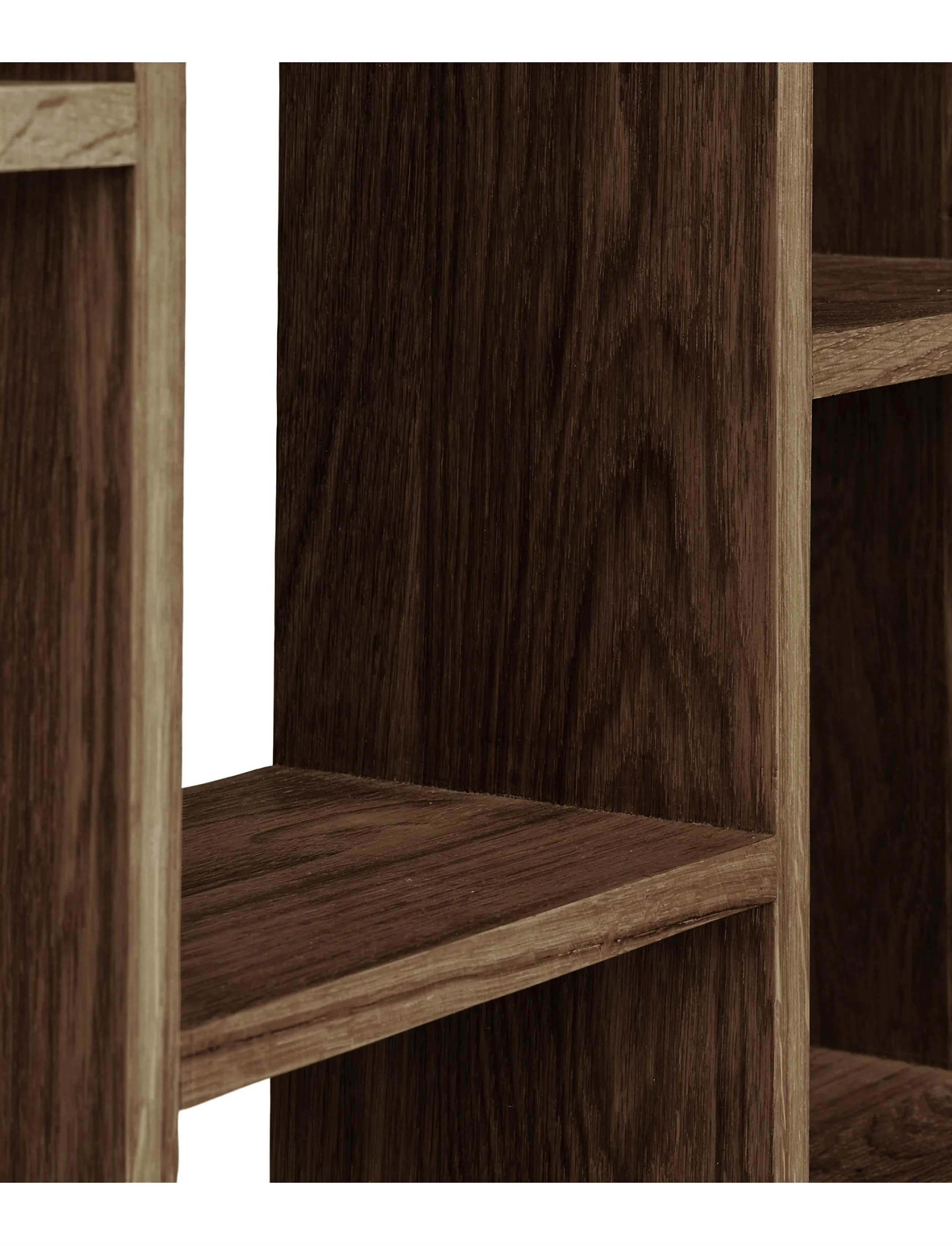 House Nordic - Nanna - Wall shelf, oak - hyllor - dark brown - 4