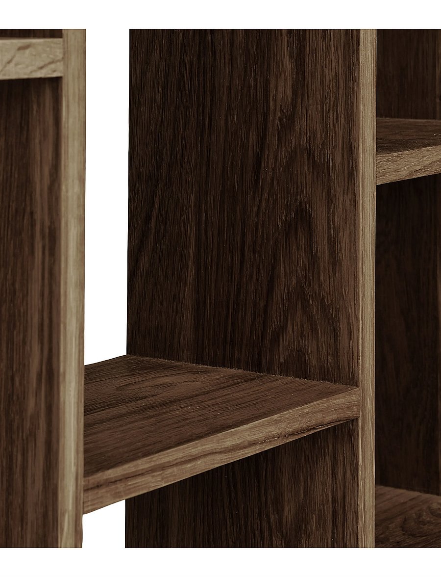 House Nordic - Nanna - Wall shelf, oak - hoiustamine ja riiulid - dark brown - 4