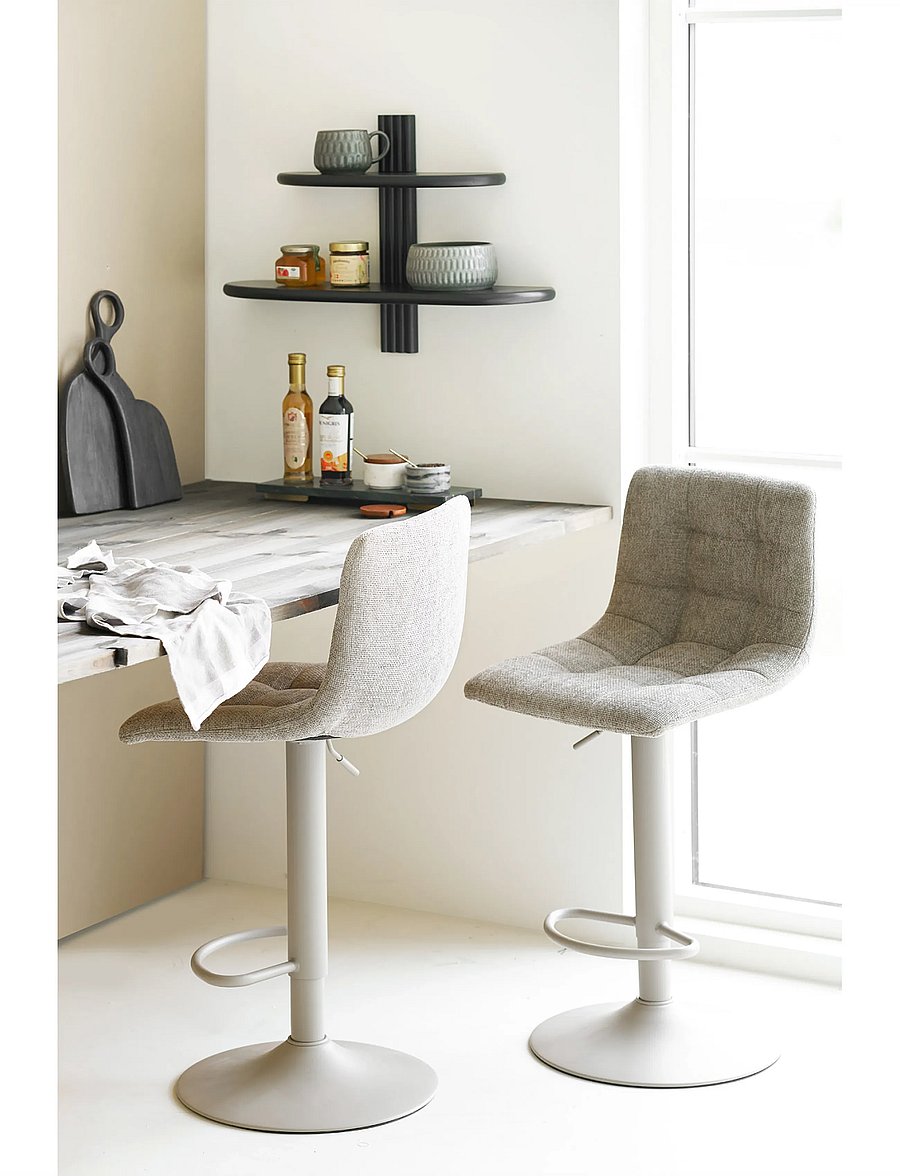 House Nordic - Anja - Wall shelf, oak, black, 65x17,5x42,5 cm - organiser - black - 0