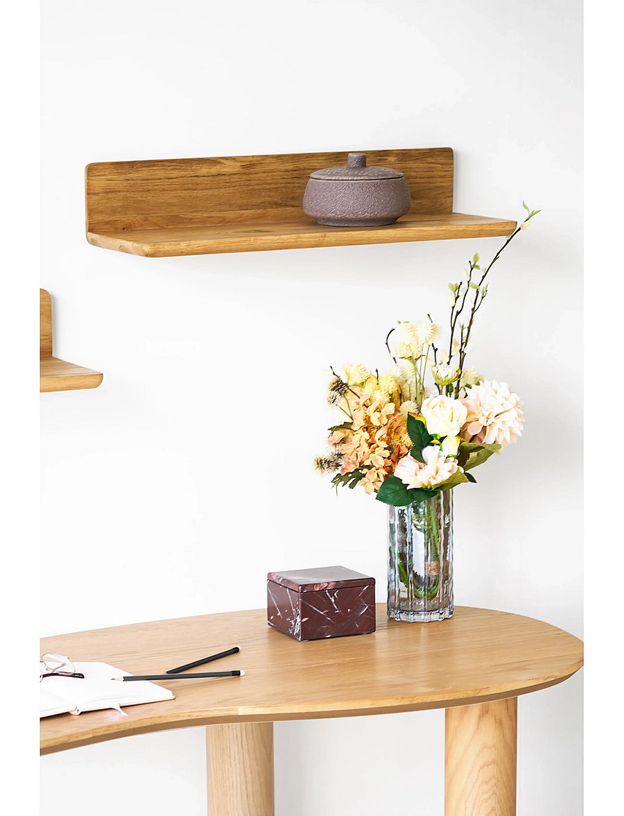 House Nordic - Sonja - Wall shelf, oak - regale und verwahrung - oak - 0