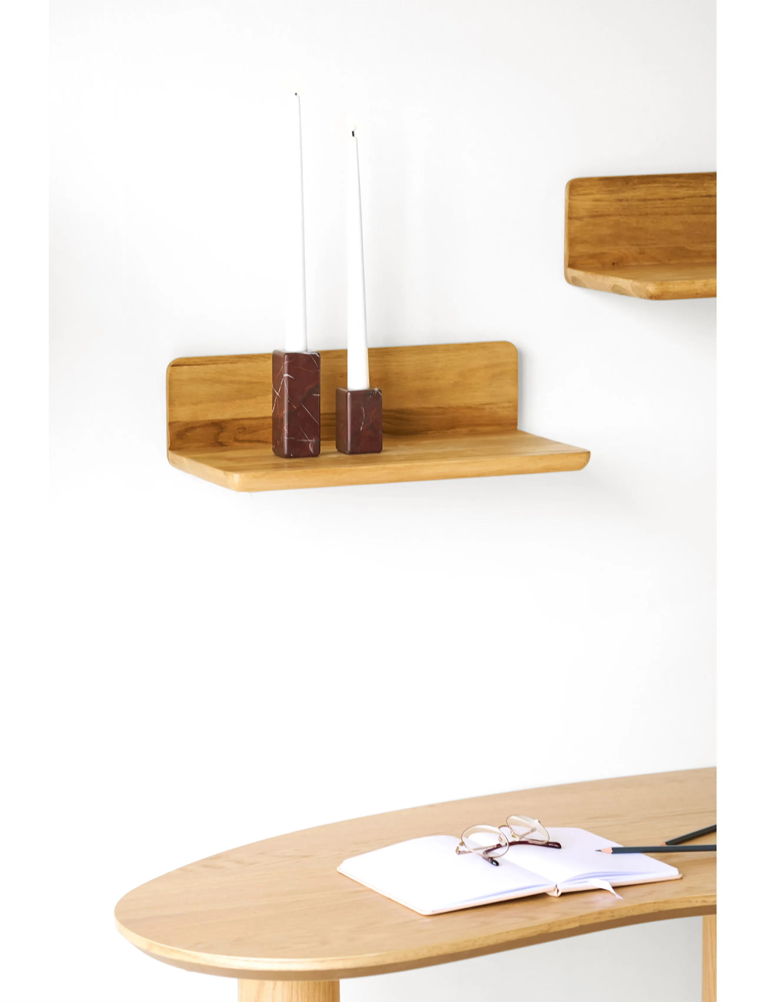 House Nordic - Sonja - Wall shelf, oak - hoiustamine ja riiulid - oak - 3