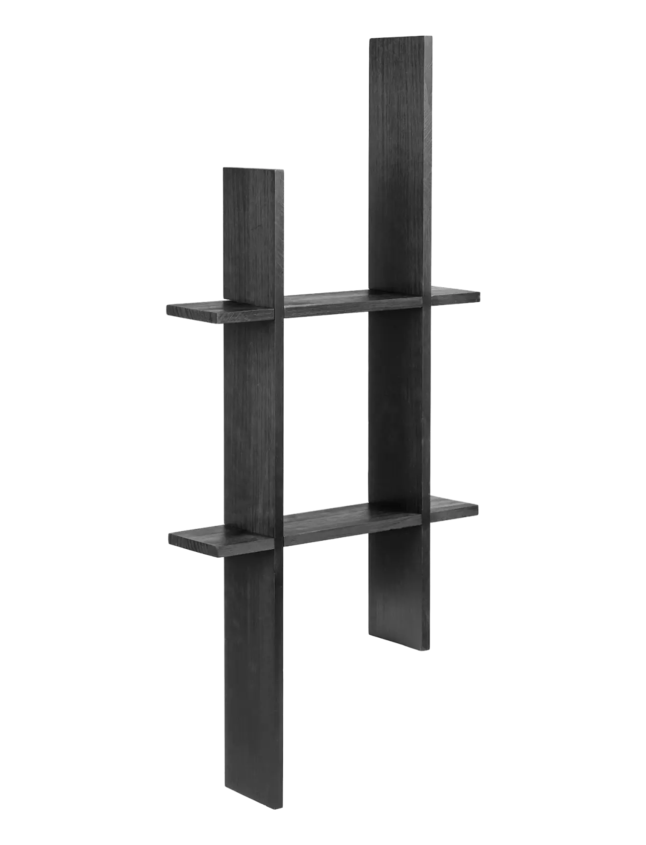 House Nordic - Molly - Wall shelf, pine, - regale und verwahrung - black - 2