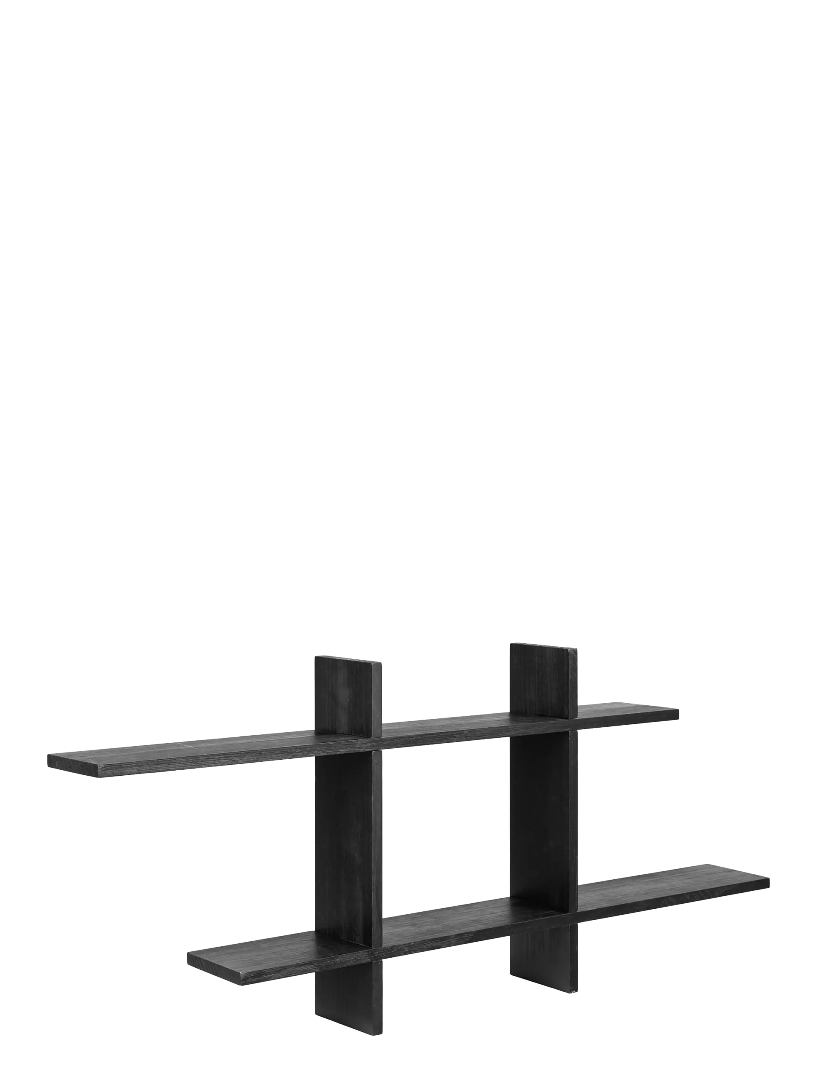 House Nordic - Molly - Wall shelf, pine, - regale und verwahrung - black - 3