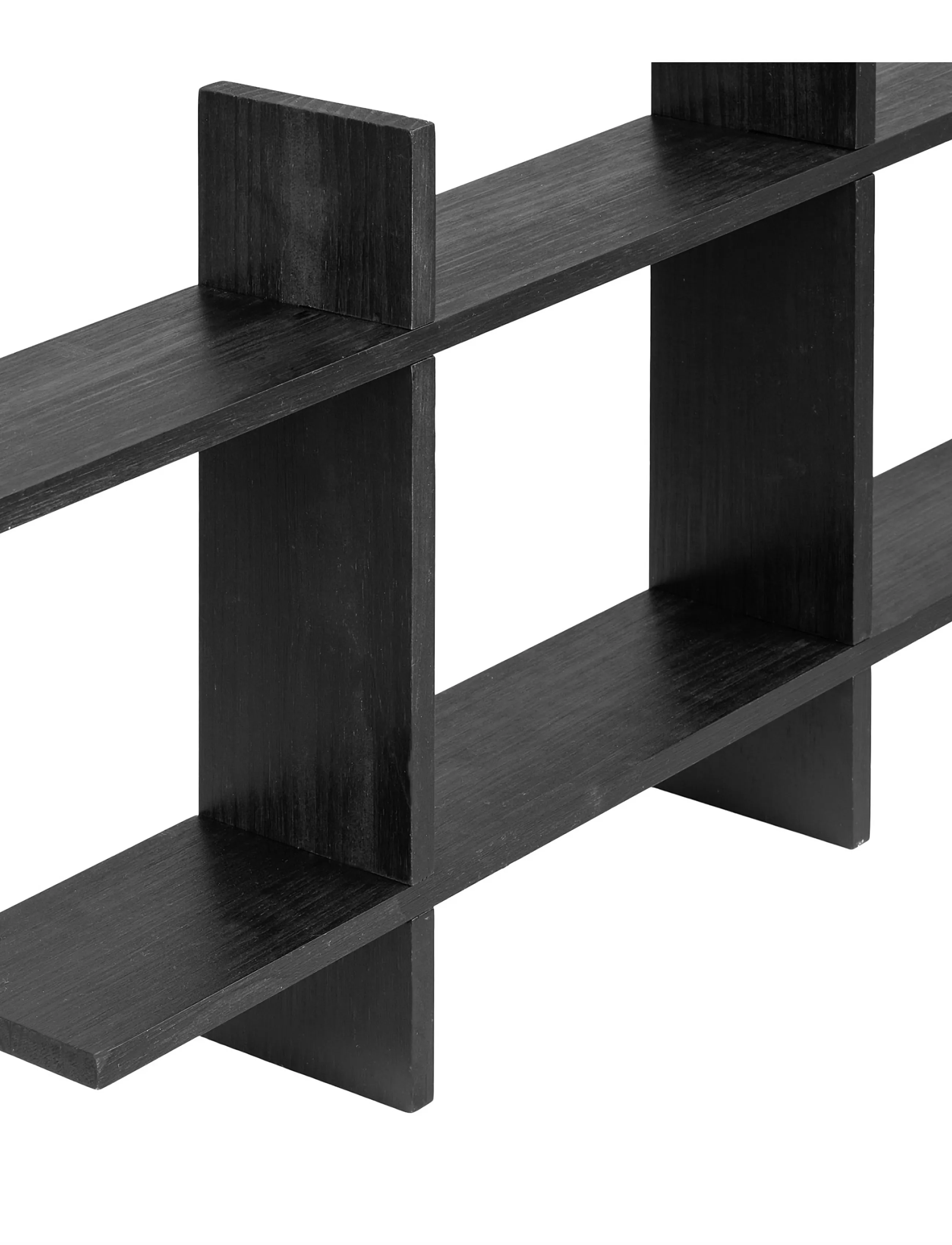 House Nordic - Molly - Wall shelf, pine, - regale und verwahrung - black - 5