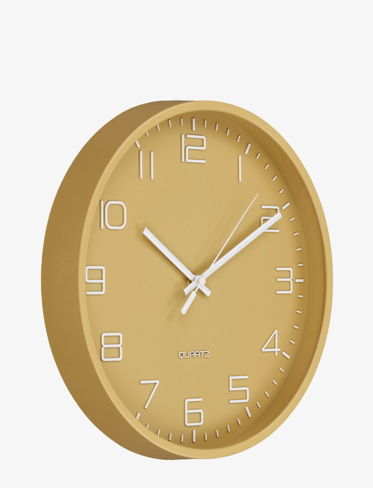 House Nordic - Kaisa - Wall clock, ocher, silent movement, ø30 cm - vægure - ocher - 2
