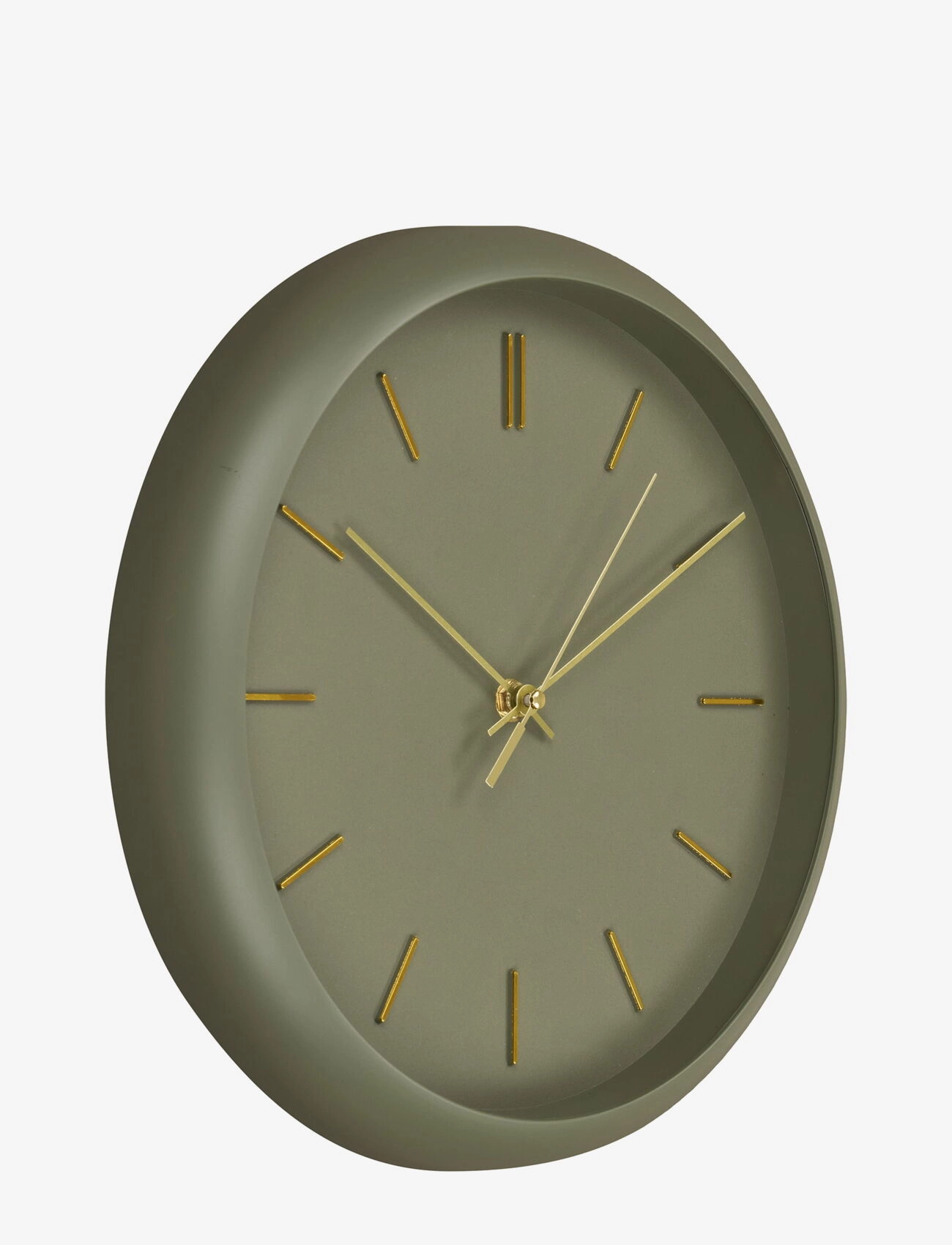 House Nordic - Jone - Wall clock, green, silent movement ø30 cm - wandklokken - green - 2